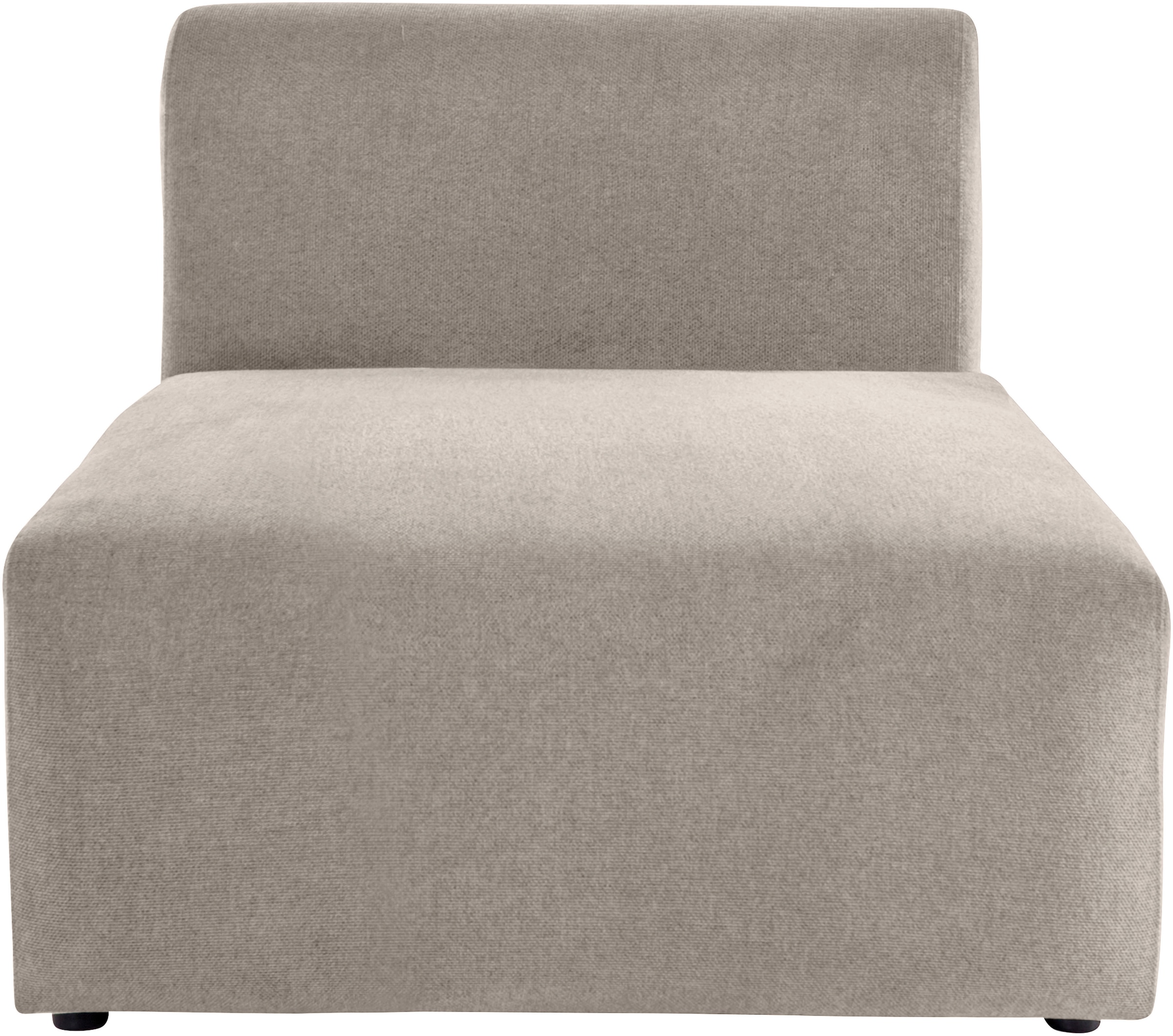 LeGer Home by Lena Gercke Fauteuil »LYZA Sofa-Mittelelement, Masse B/T/H: 76/96/74 cm« utilisable en module ou séparément, pour composition individuelle