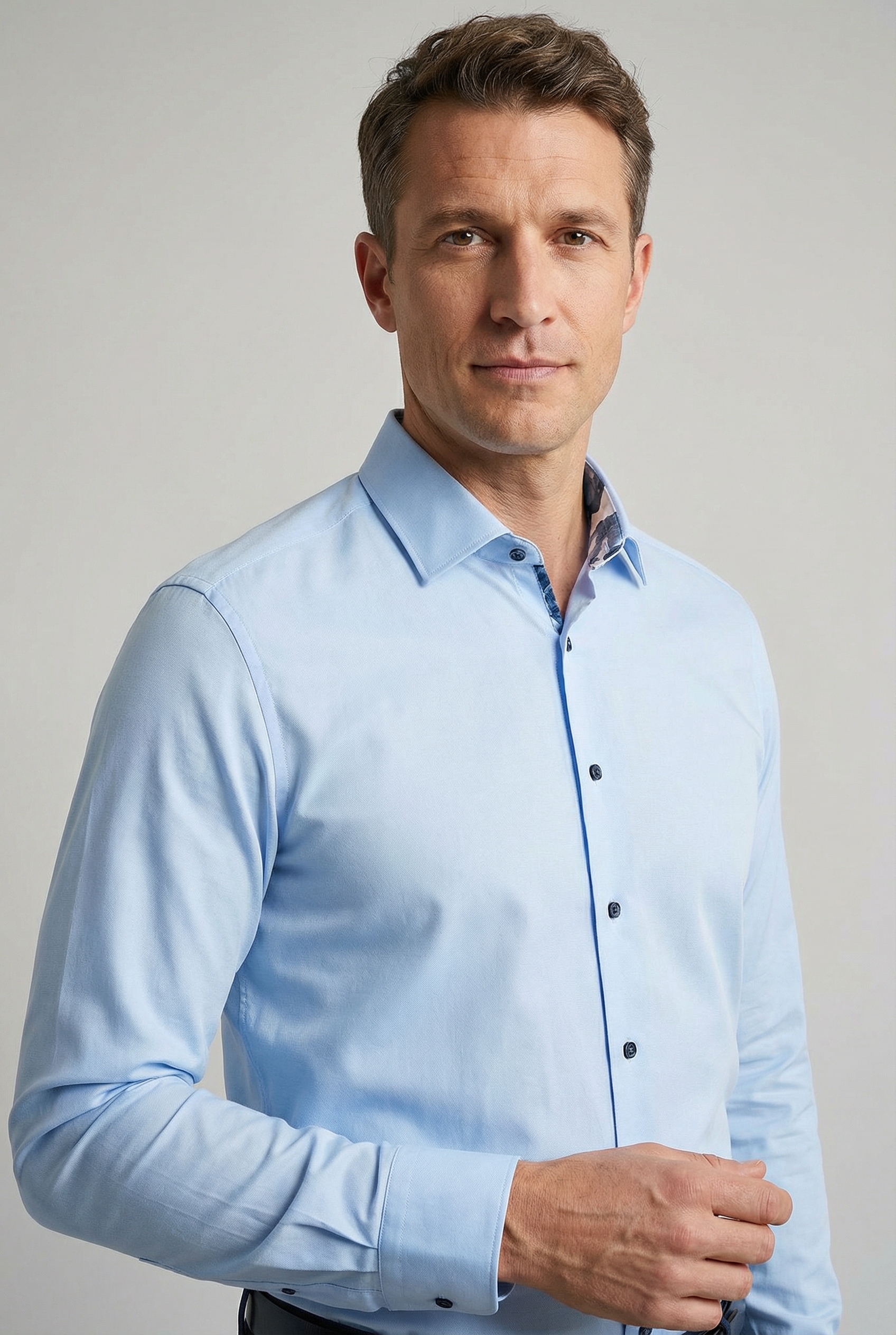 OLYMP Chemise à manches longues »Level Five« Businesshemd, body fit, New York Kentkragen