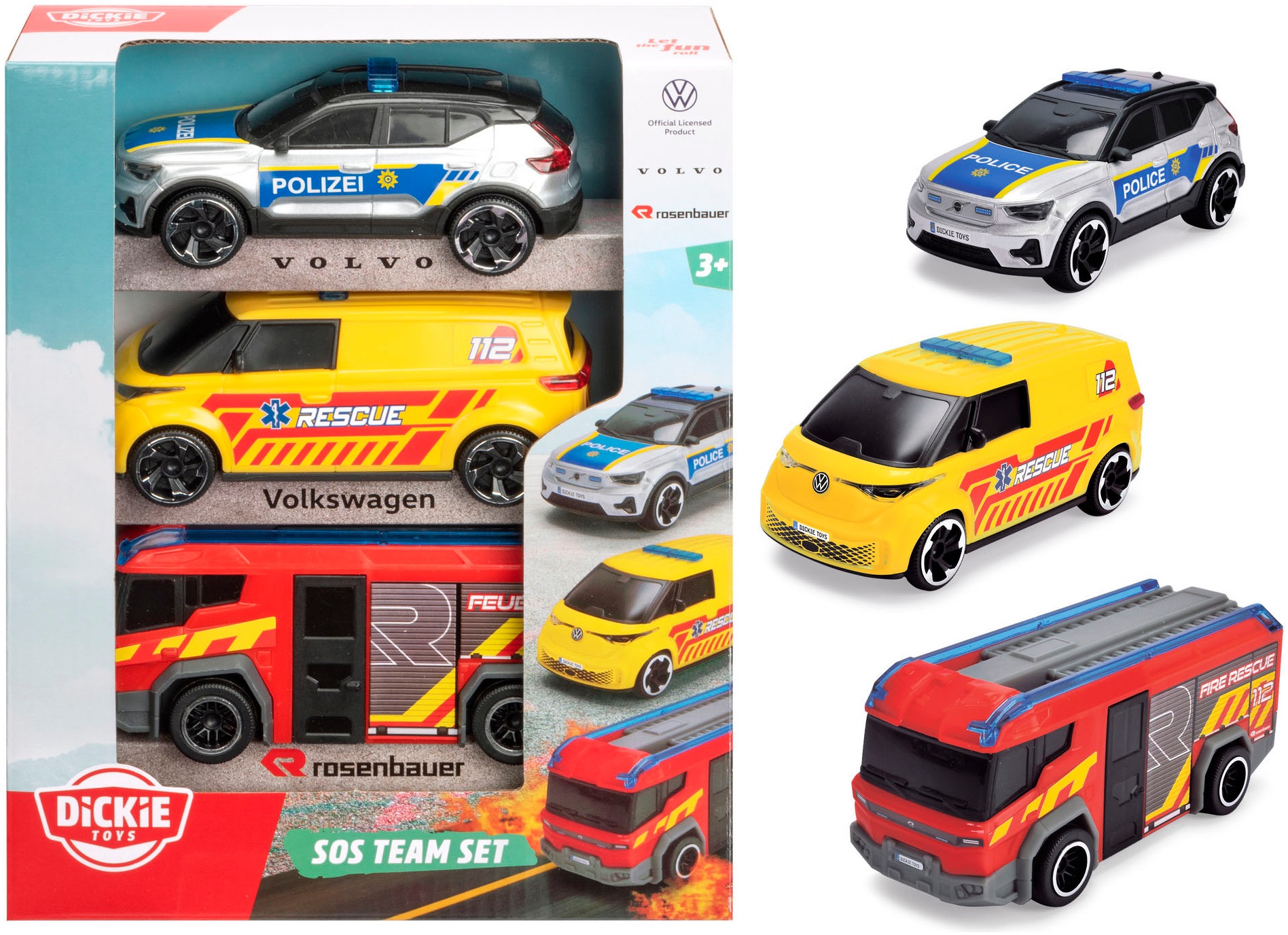 Dickie Toys Voiture-jouet »SOS Team«