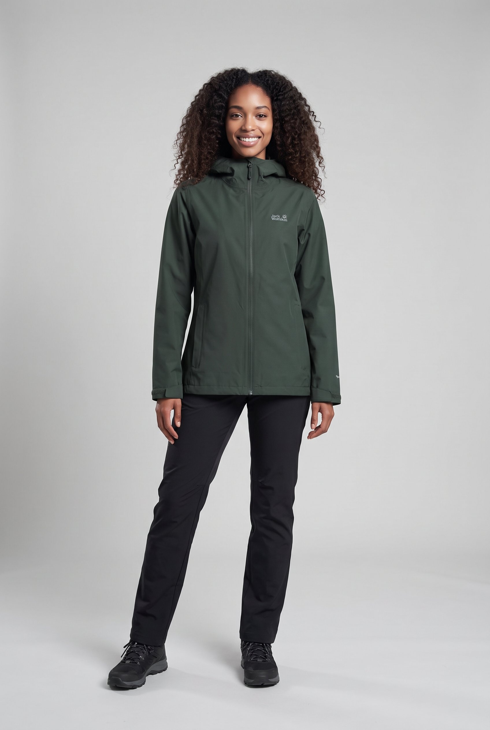 Jack Wolfskin Veste de pluie »OUTROVERT 2L JKT W« avec capuche avec capuche, étanche, respirant