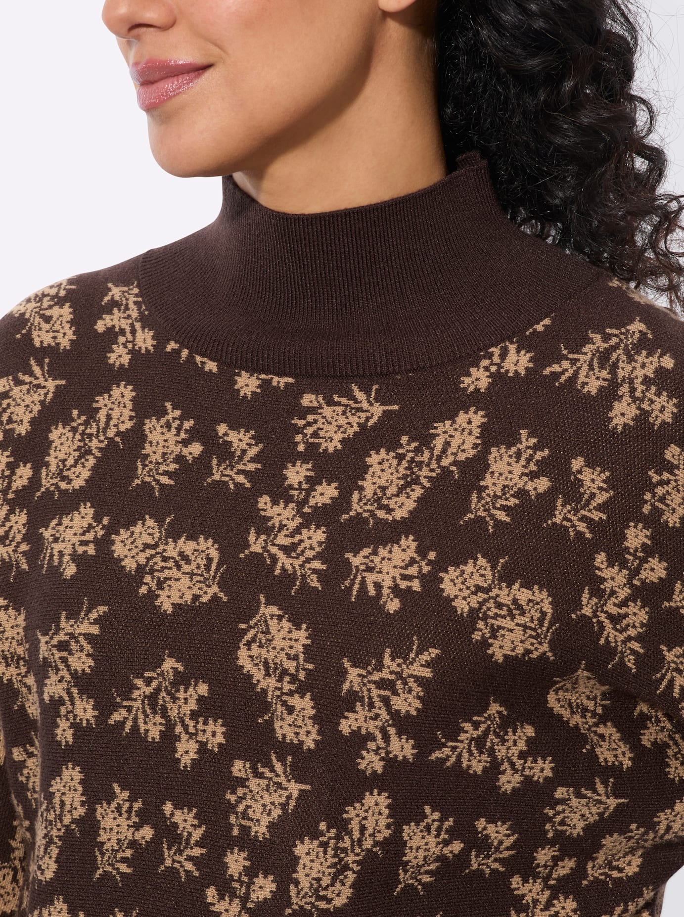 Inspirationen Pull à col montant »Rollkragen-Pullover«