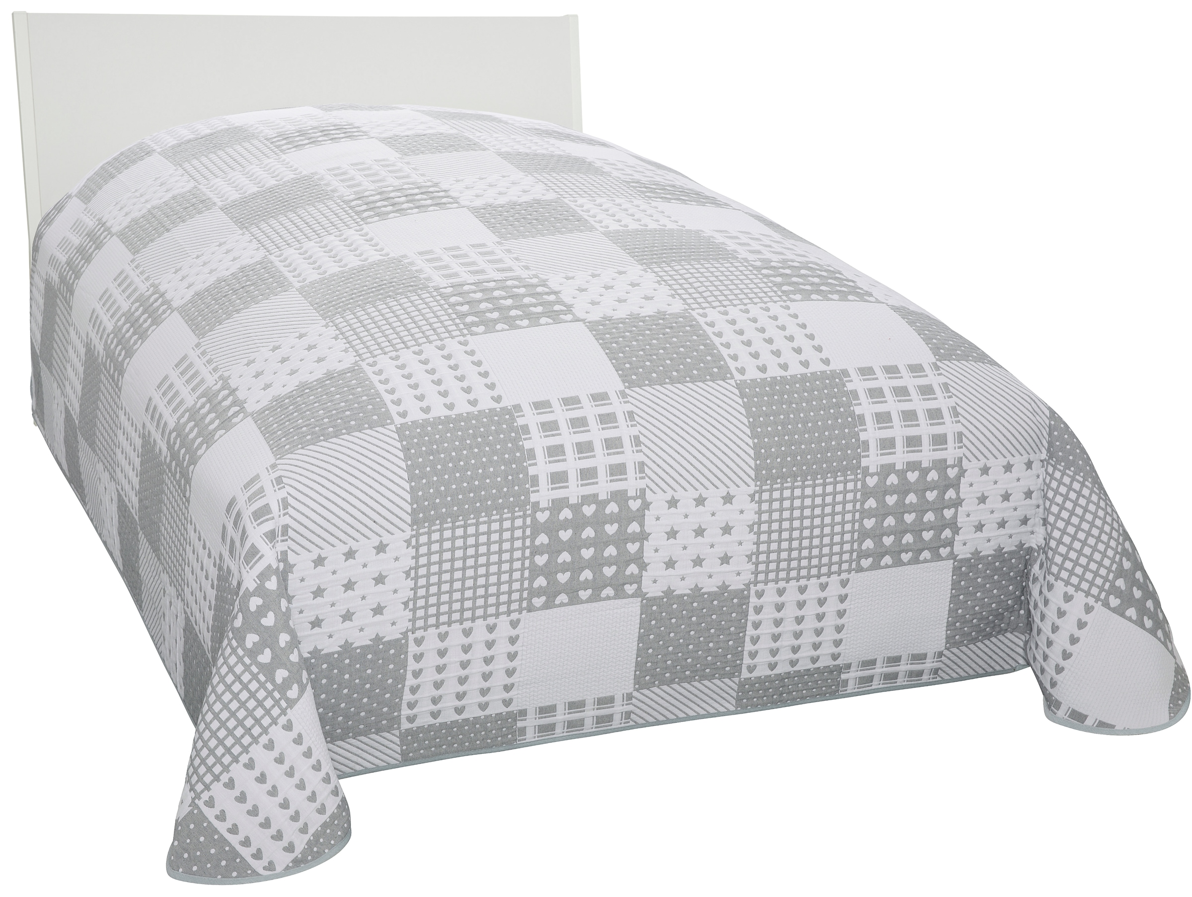 GOODproduct Tagesdecke »Gretje gesteppte Tagesdecke für Kinder, Tagesdecke im Patchwork-Design«
