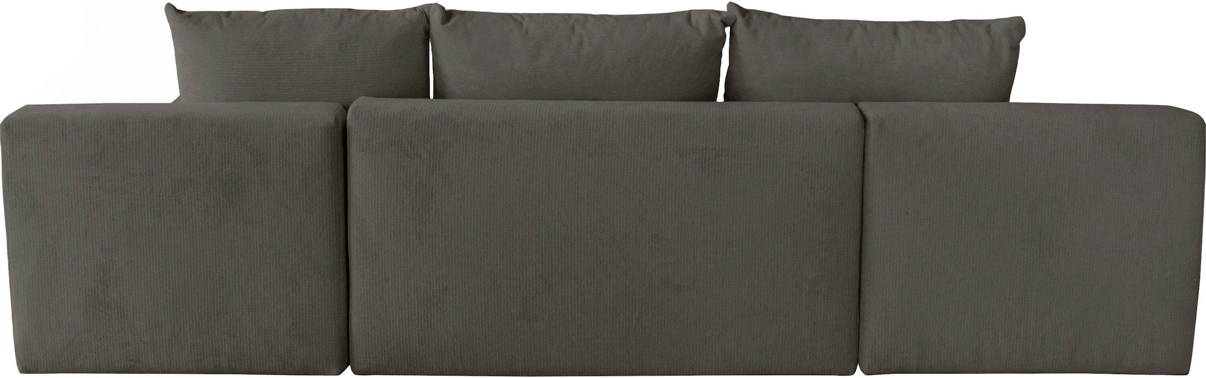 GOODproduct Wohnlandschaft »Home System U-Form, von B: 269-352 cm wählbar, 6 Varianten zur Auswahl« mit Bettfunktion, Bettkasten & Zierkissen, Federkern