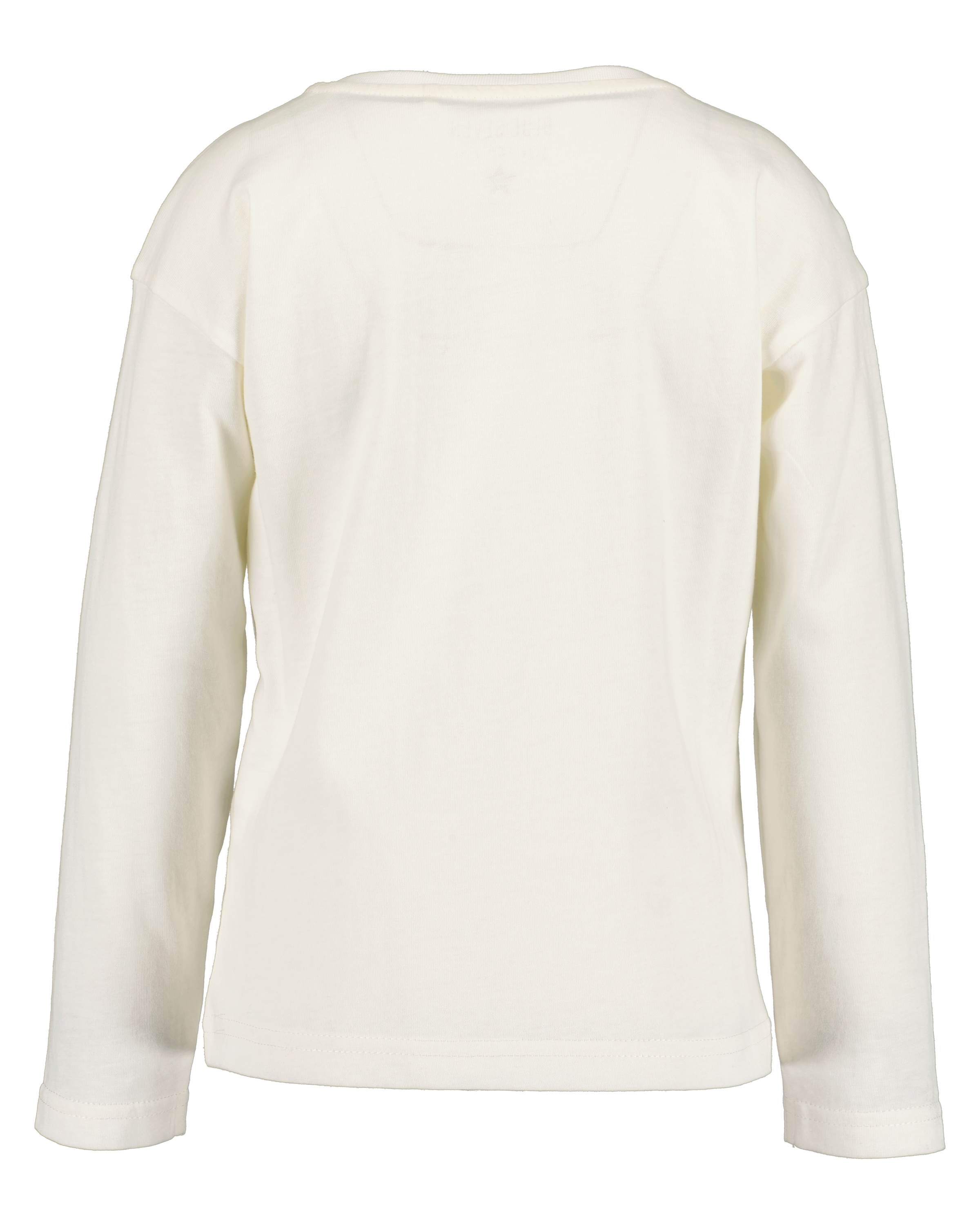 Blue Seven Langarmshirt Baumwolle, Glitzerdruck