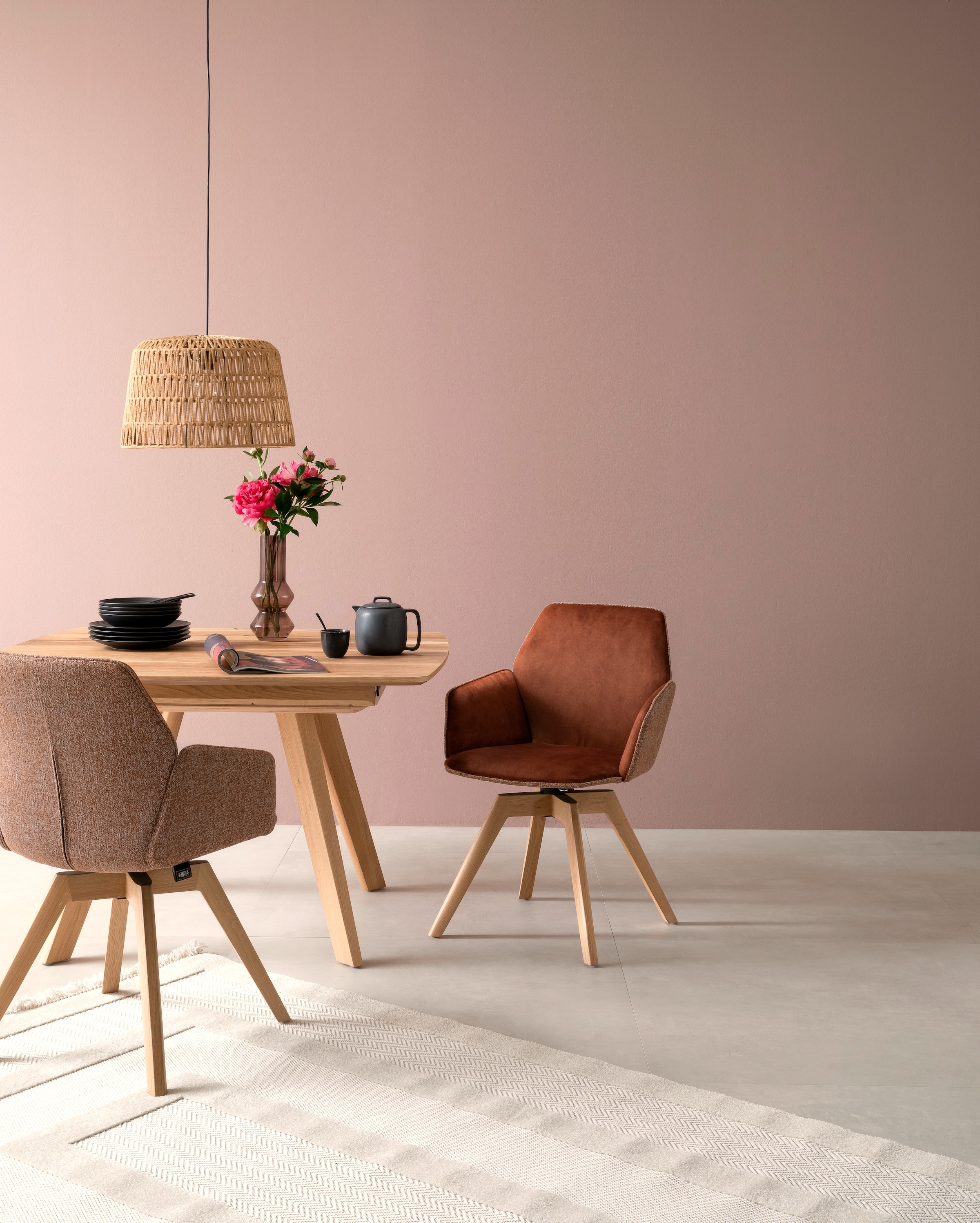 SCHÖNER WOHNEN-Kollektion Teppich »Summer 6352« rechteckig 6 mm Höhe Hoch Tief Struktur, Robuster Teppich, Terasse, Balkon