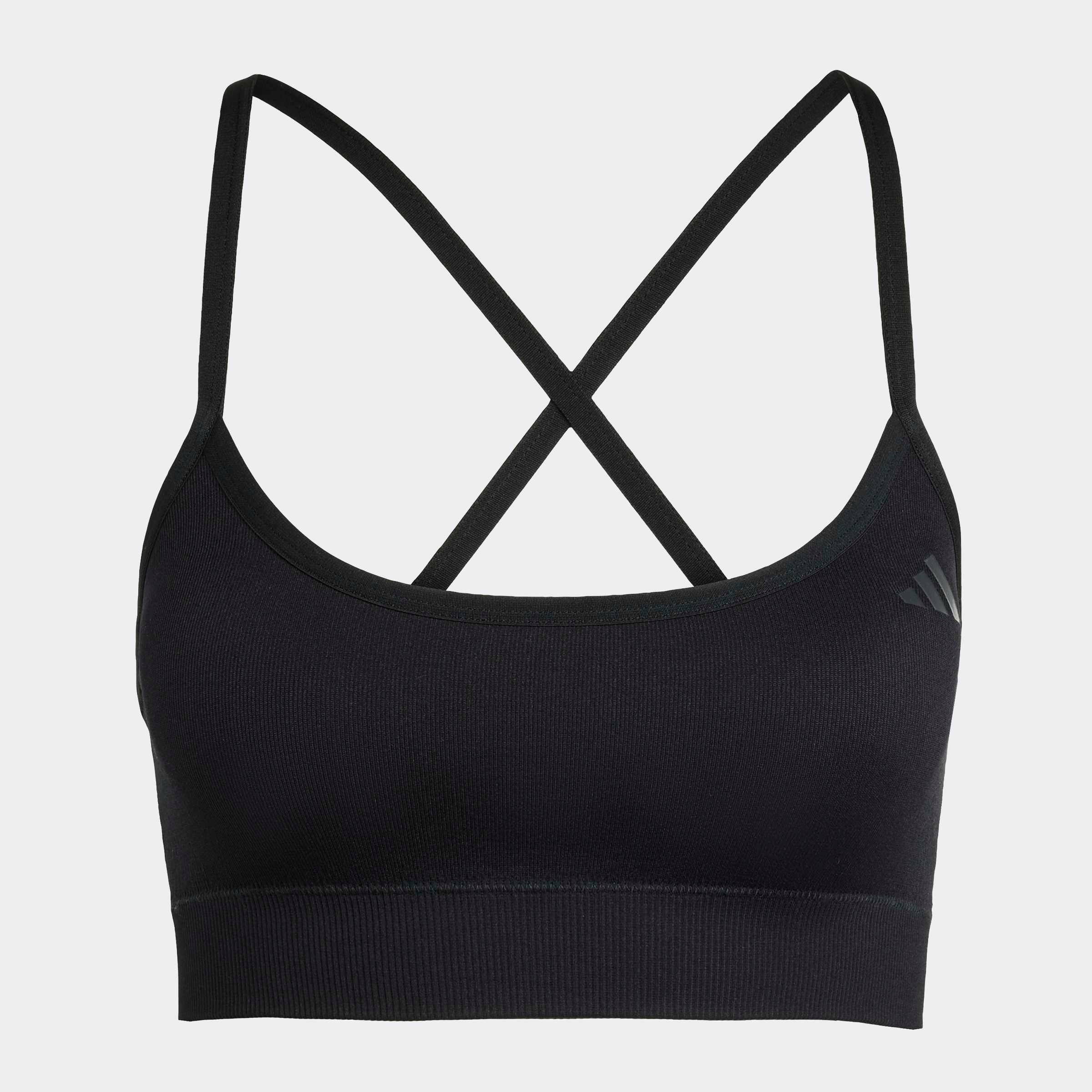 adidas Performance Soutien-gorge de sport »WORKOUT ESSENTIALS KNIT LIGHT SUPPORT PADDED BH«