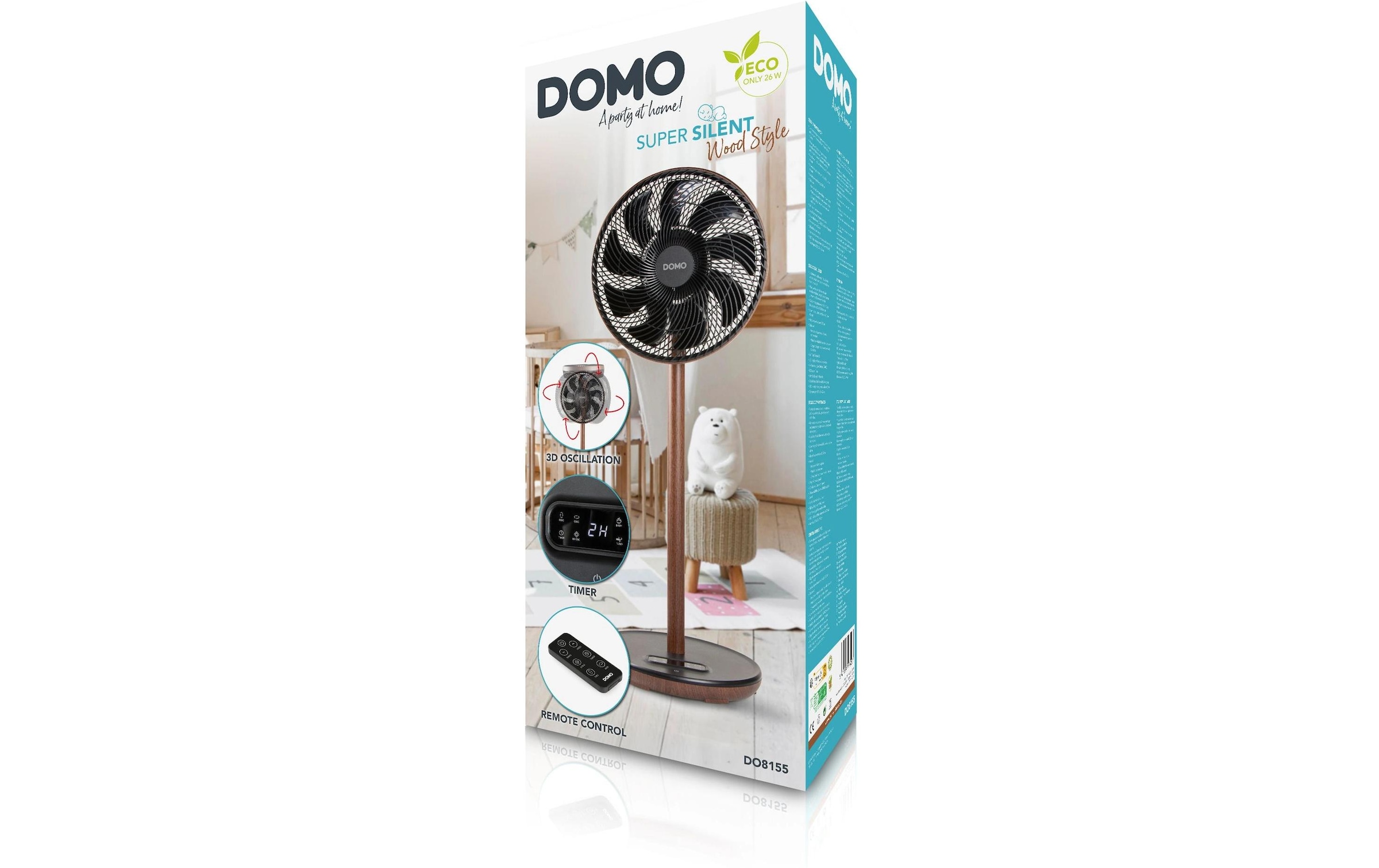 Domo Standventilator »DO8155«