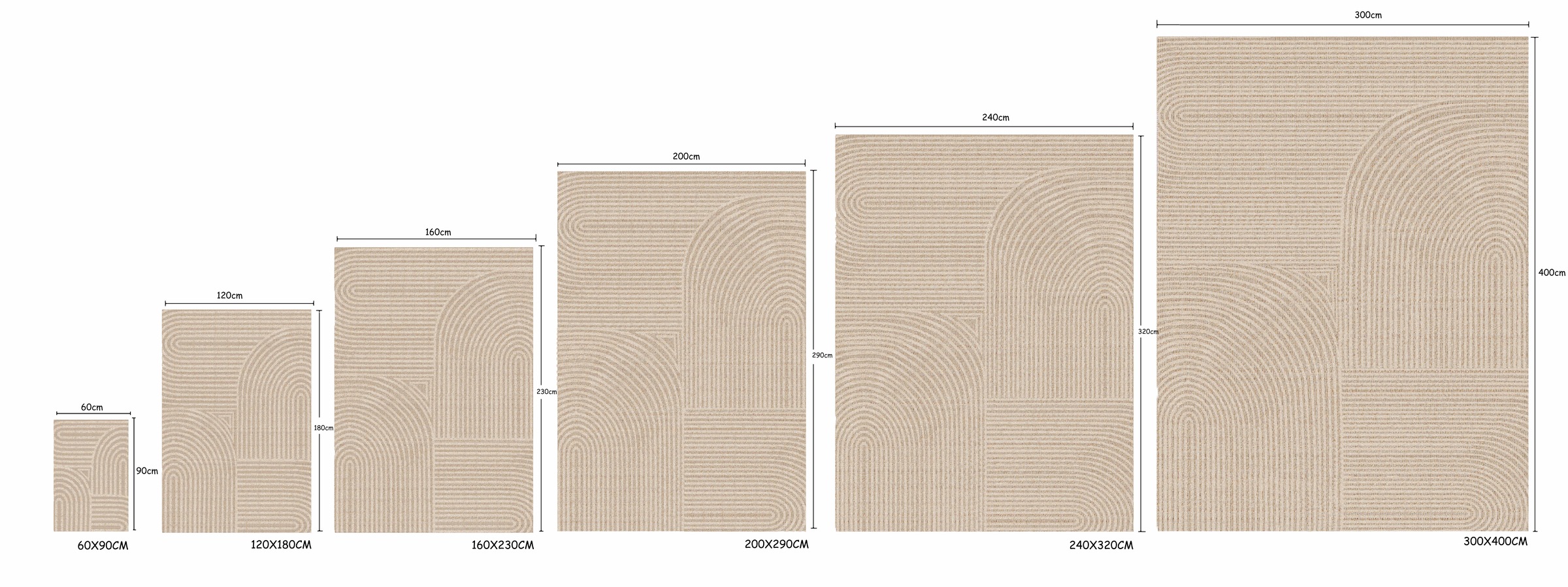 my home Tapis en laine »Brevik, handgefertigt, Wolle, Hoch-Tief-Struktur« Rectangulaire 11 mm Höhe einfarbig, Wolle, Teppich, Wohnzimmer, Schlafzimmer, Esszimmer