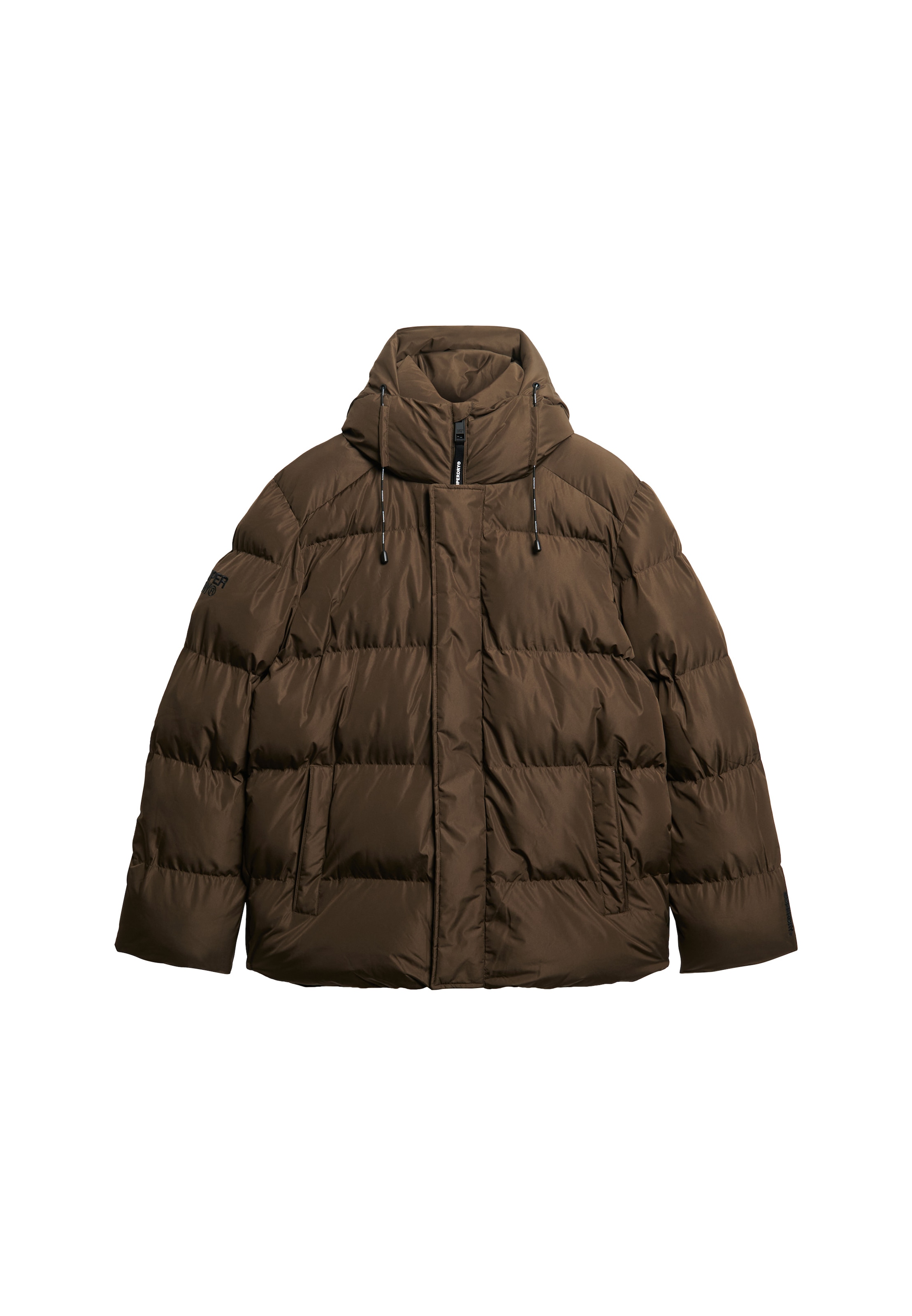 Superdry Veste matelassée »HOODED 5 BAFFLE SPORTS PUFFER« mit Kapuze Kunstfaser, relaxed fit