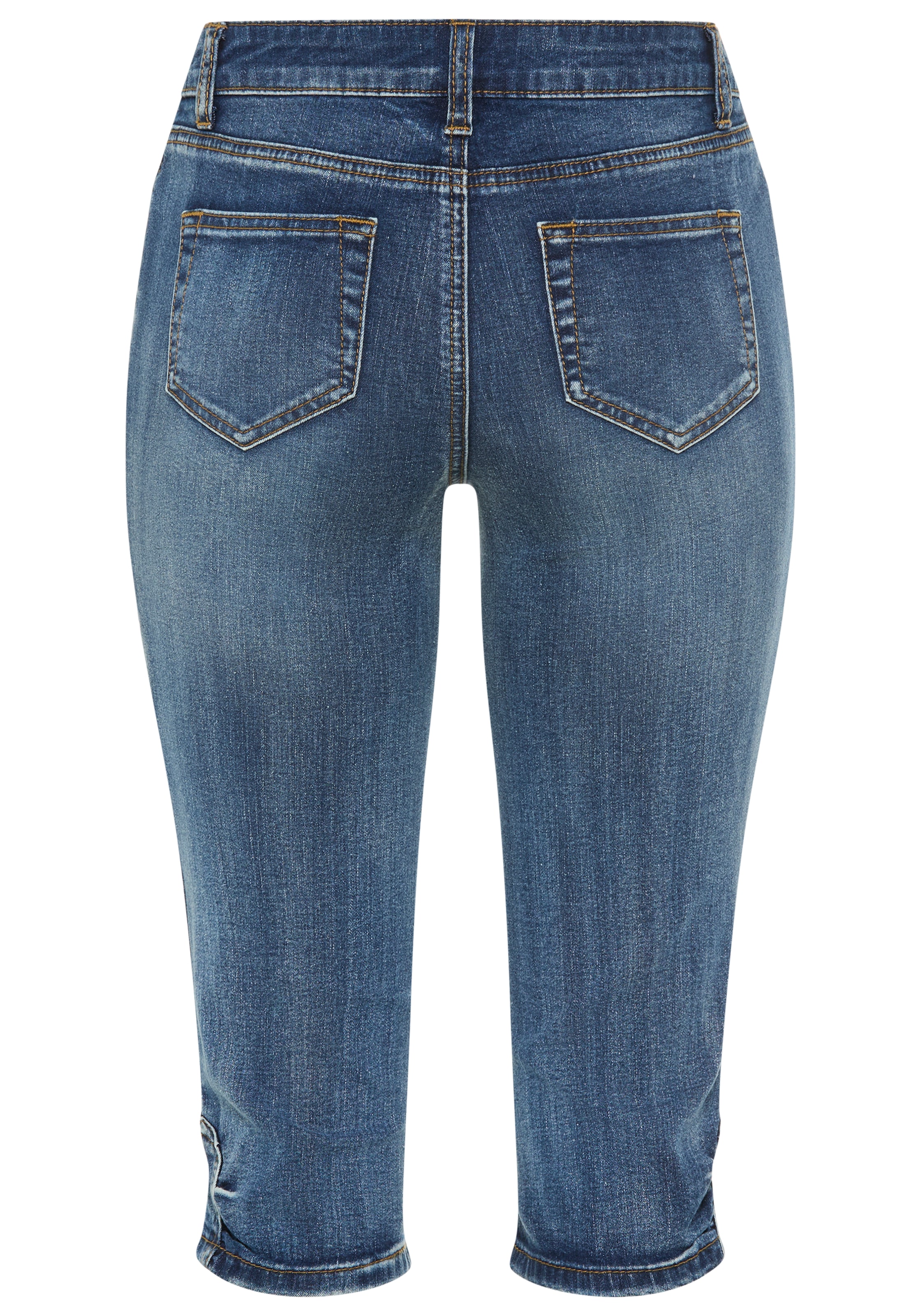 Arizona Jeans capri Skinny Fit, 3/4-Länge, mit Eingrifftaschen und Gesässtaschen