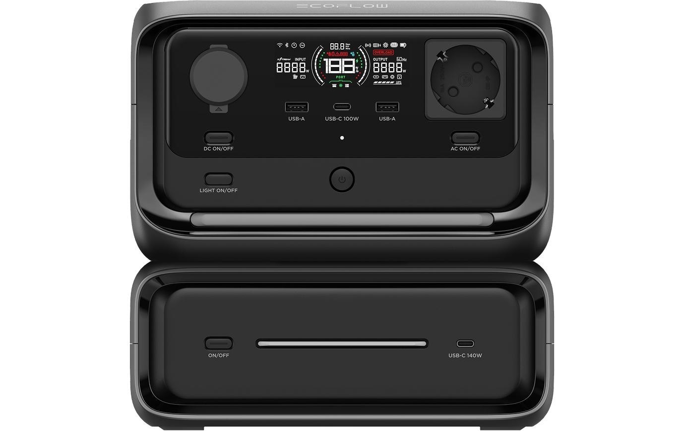Ecoflow Powerstation »Power Station River 3 Max 572 Wh«