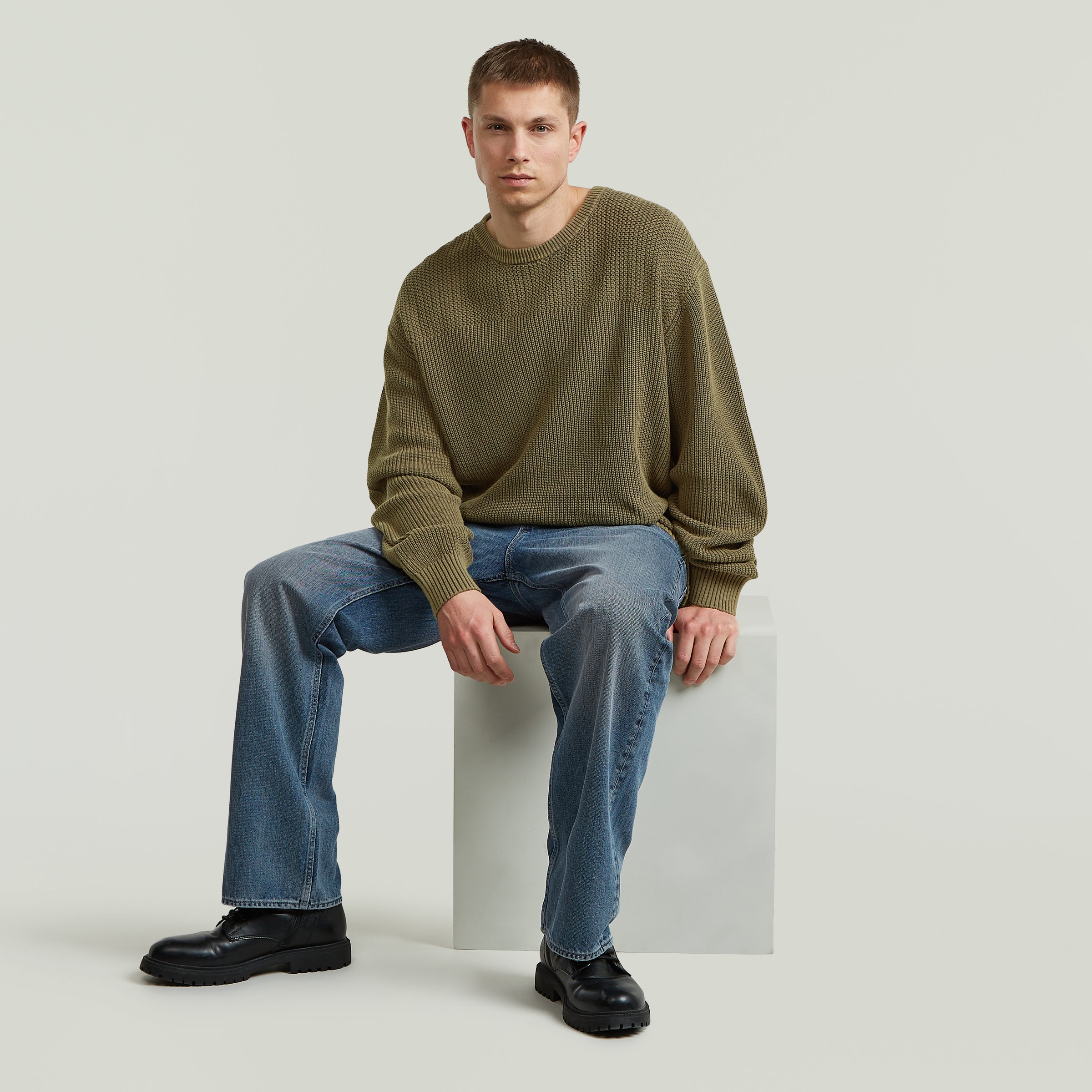 G-STAR Jeans à 5 poches »Deeggie Relaxed Straight« avec coupe confortable