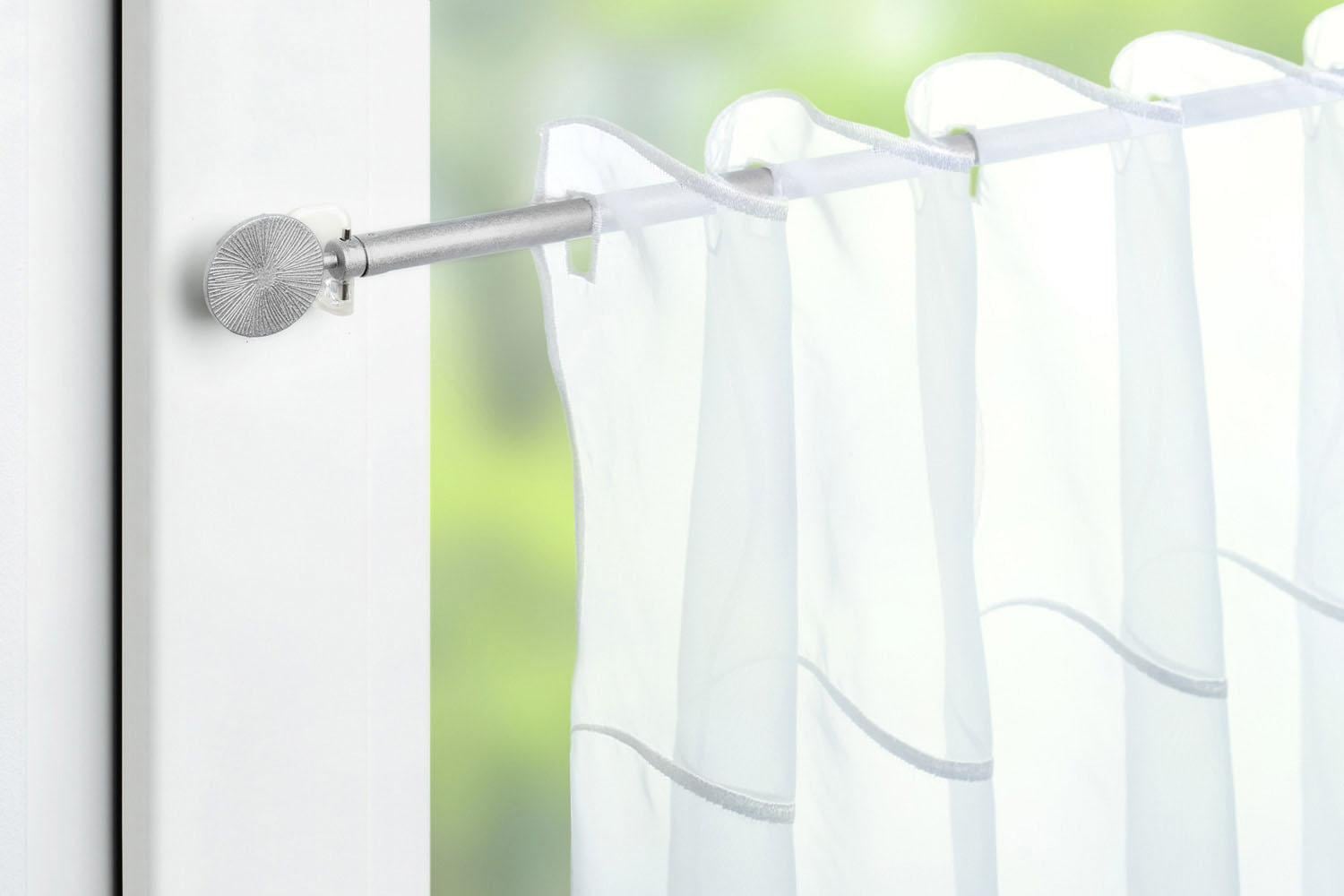 Good Life Scheibenstange »Kreis« Ø 10 mm 1 läufig-läufig ausziehbar