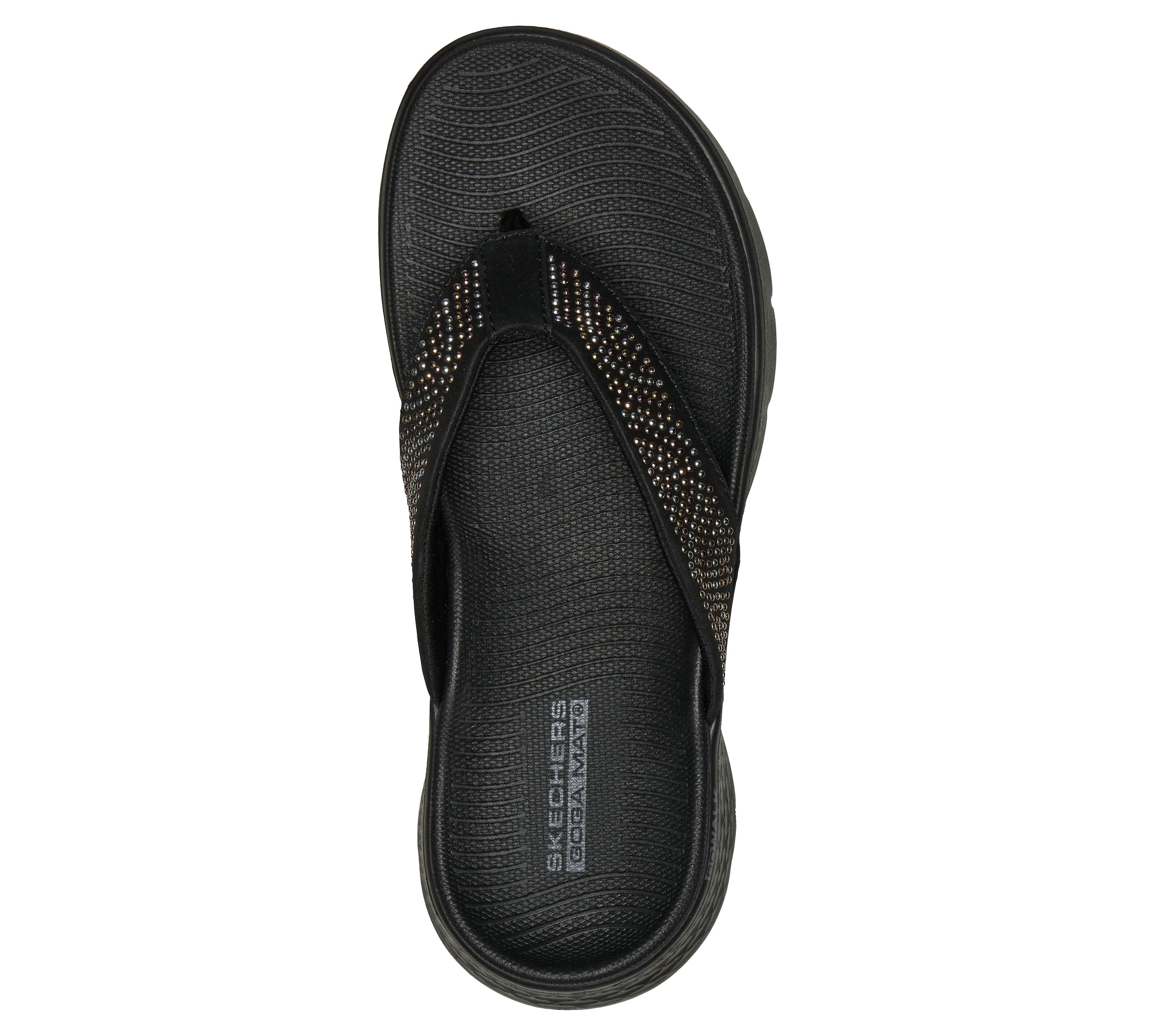 Skechers Séparateur d'orteils »GO WALK FLEX SANDAL«  chaussure d'été, chaussure de bain, chaussure de plage avec clous décoratifs