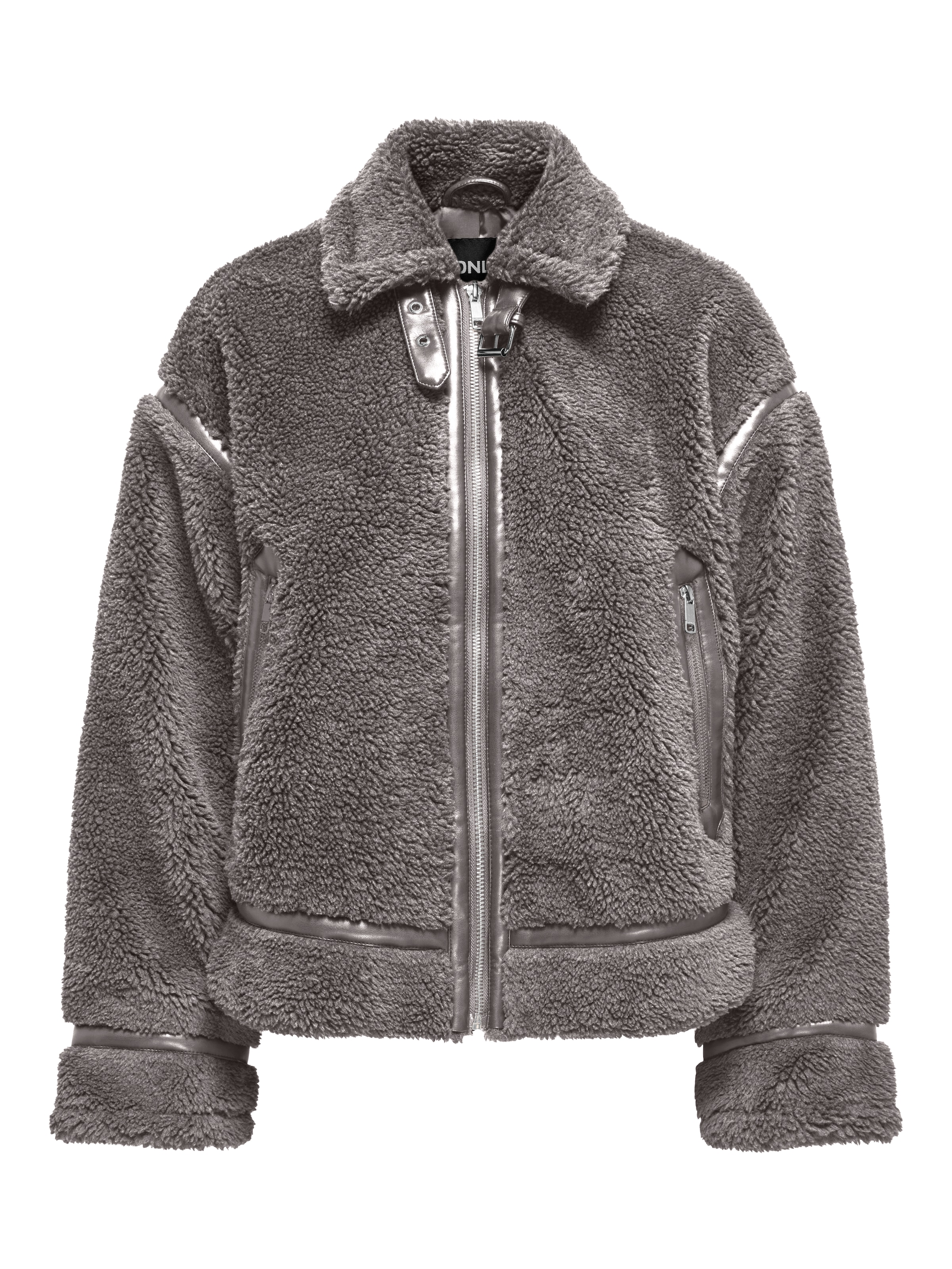 ONLY Veste en peluche »ONLMICHELLE TEDDY JACKET OTW« ohne Kapuze