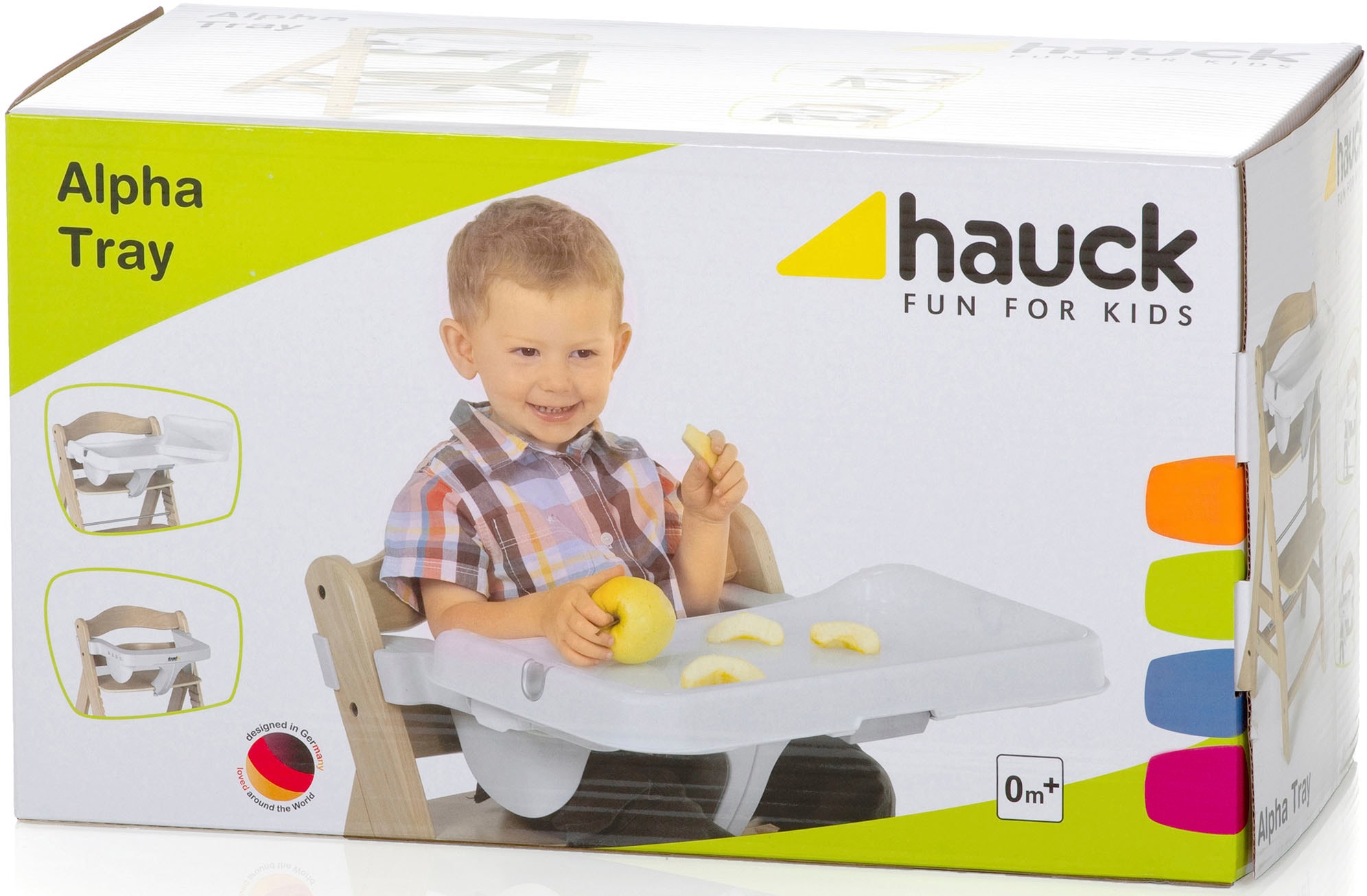 Hauck Hochstuhltablett »Alpha Tray Tischaufsatz, weiss« für Hochstühle Alpha+ und Beta+