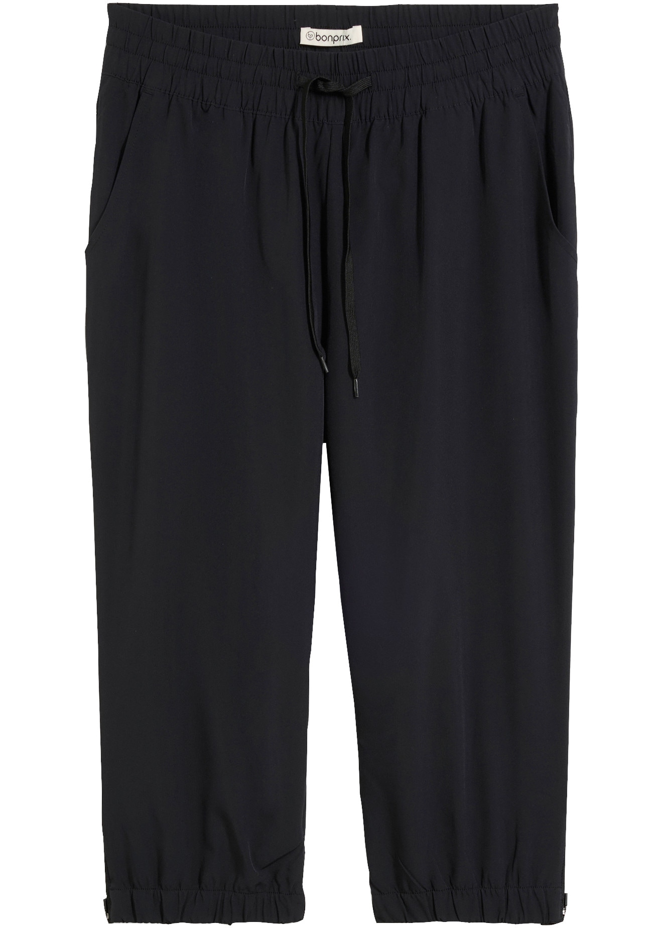 bonprix Pantalon fonctionnel  longueur 7/8, fentes latérales avec zip, poche zippée arrière
