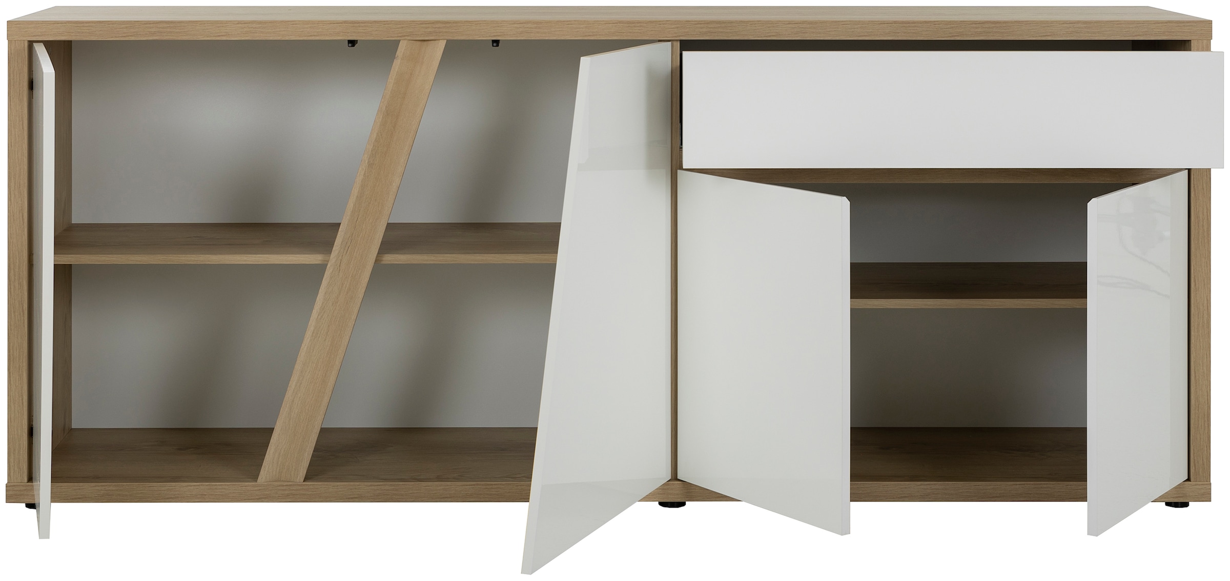 Gami Sideboard »EPURA« Sideboard 4 Türen 1 Schublade