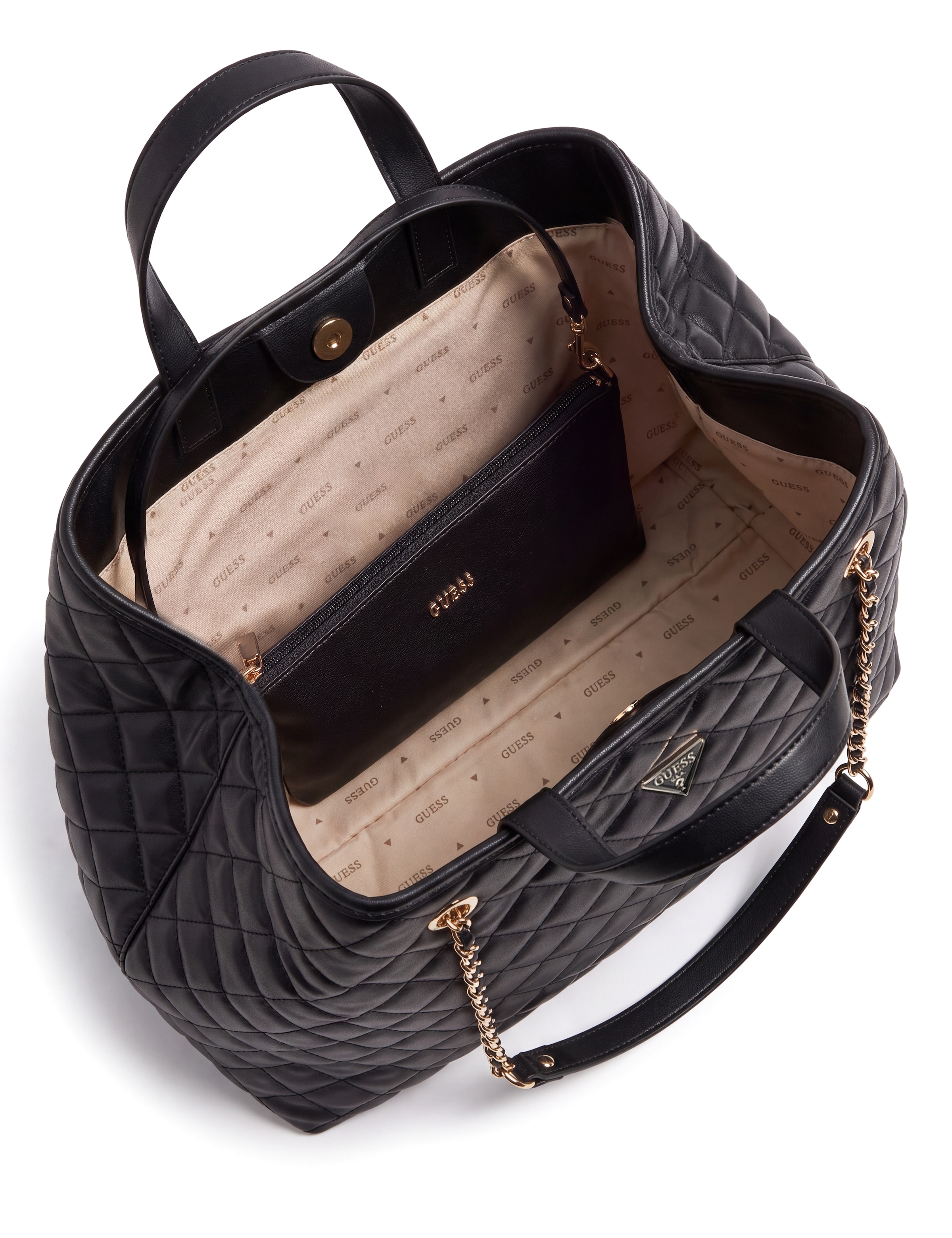 Guess Shopper »JULIET LARGE 2 IN 1 TOTE« Sac shopper et poche intérieure aspect matelassé