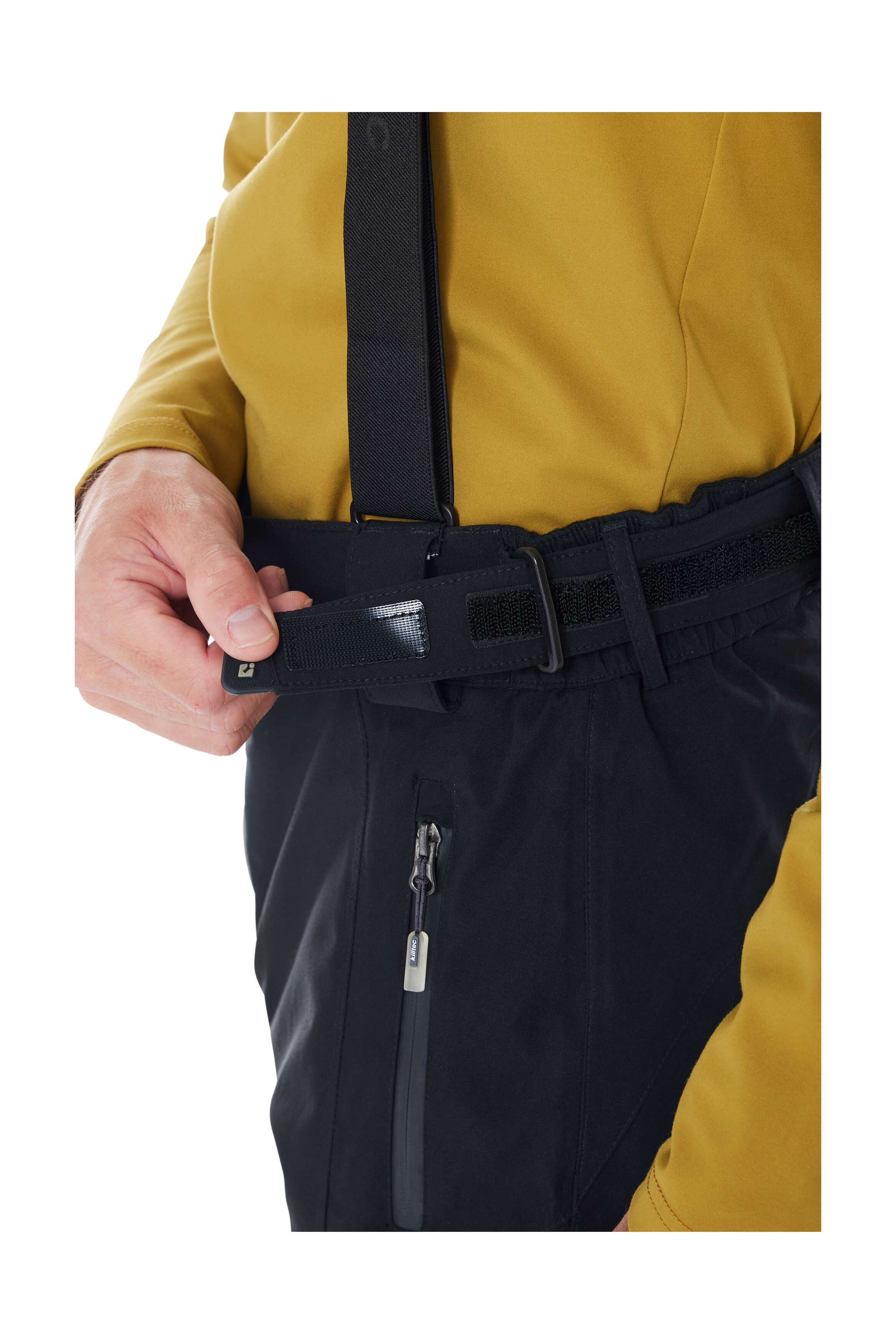 Killtec Pantalon de ski »Enosh«  Étanche à l'eau et au vent, respirant, taille réglable, protection de bord