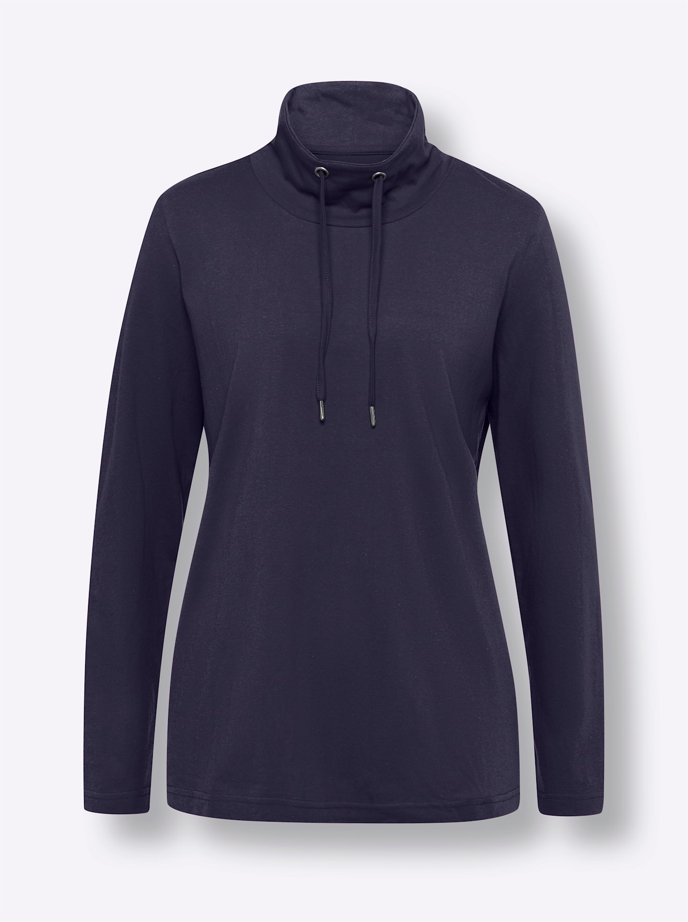 Classic Basics T-shirt à col montant »Langarm-Shirt« 1 cuis