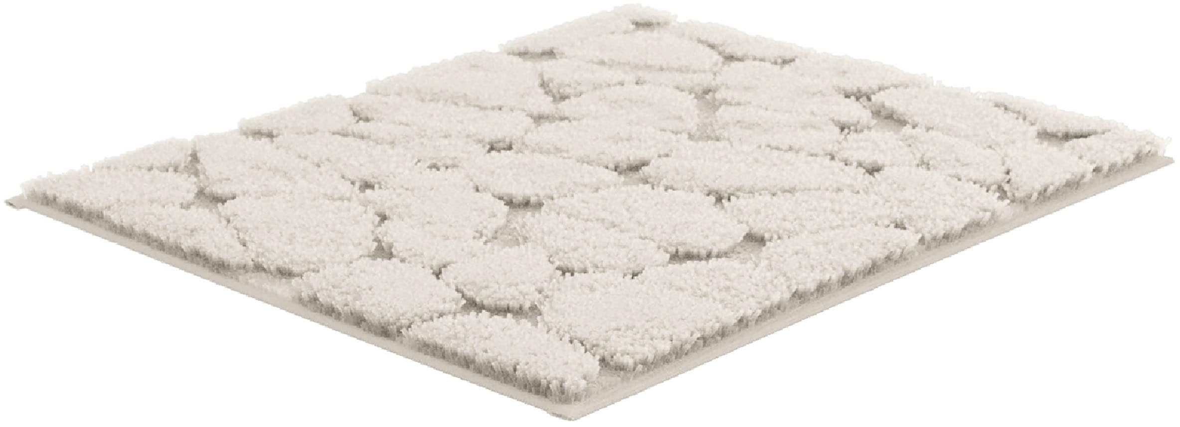 Grund Tapis de bain »Ashtar, Badvorleger, Badezimmer Teppich, 3D-Design« Höhe 20 mm Hoch-Tief-Design mit organischer Steinoptik, Made in Europe