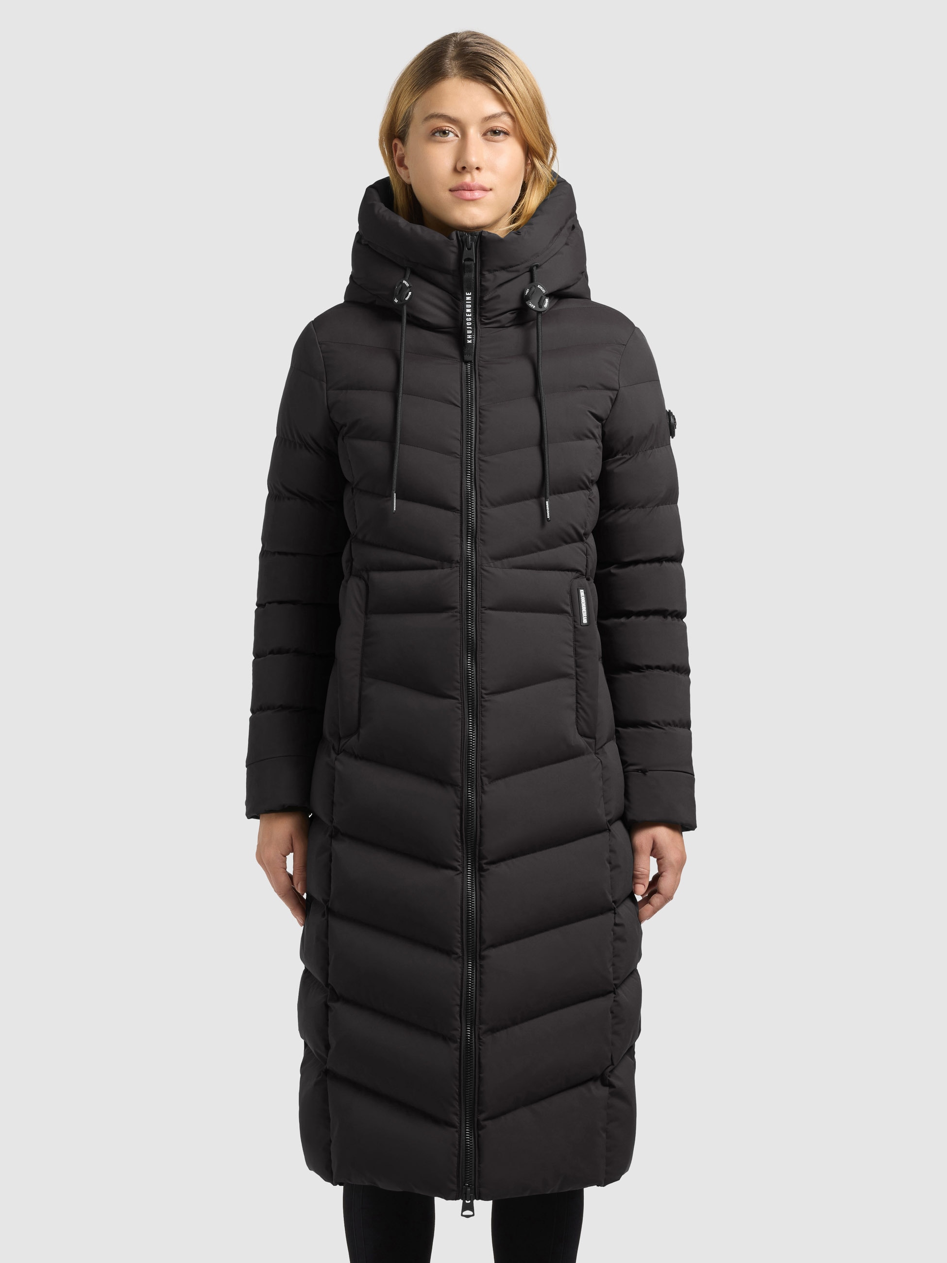 khujo Manteau matelassé »INGRAM6« avec couture viennoise, fermeture éclair à deux sens