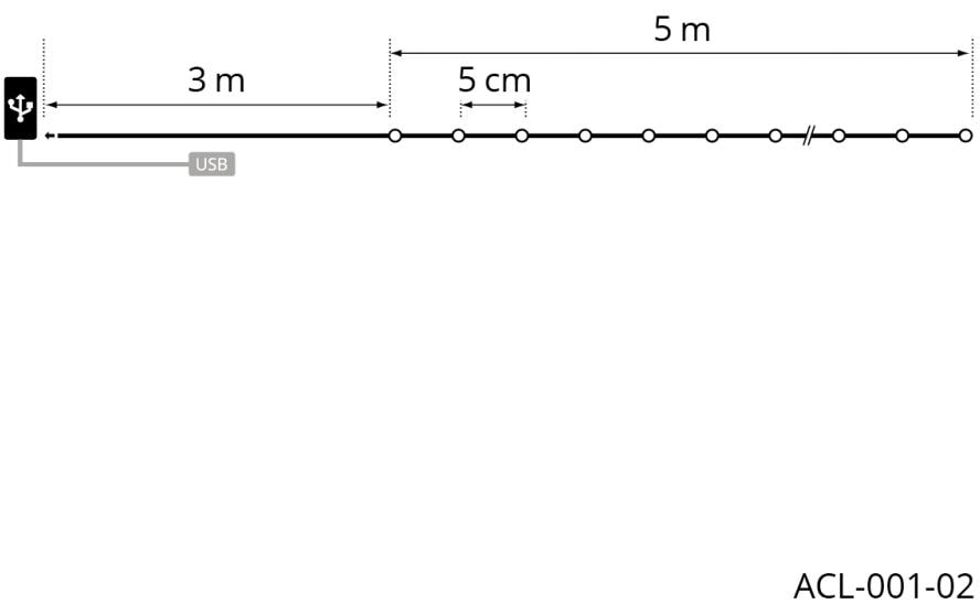 STT LED-Lichterkette »Recharge« 100 Stk.-flammig