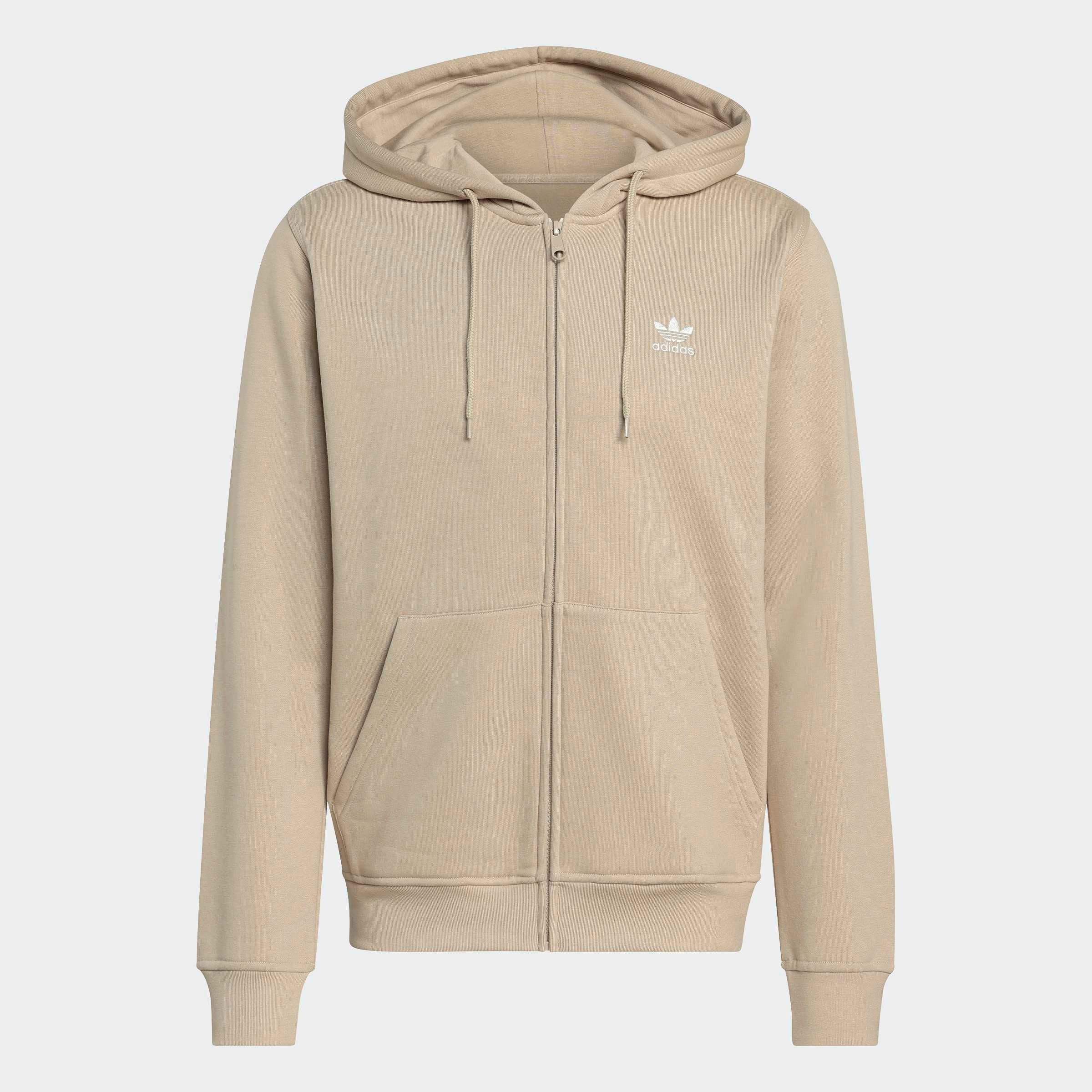 adidas Originals Kapuzensweatshirt »TREFOIL ESSENTIALS«, Full Zip Hoddie, Kapuzenpullover, Kapuzenjacke mit Reissverschluss

