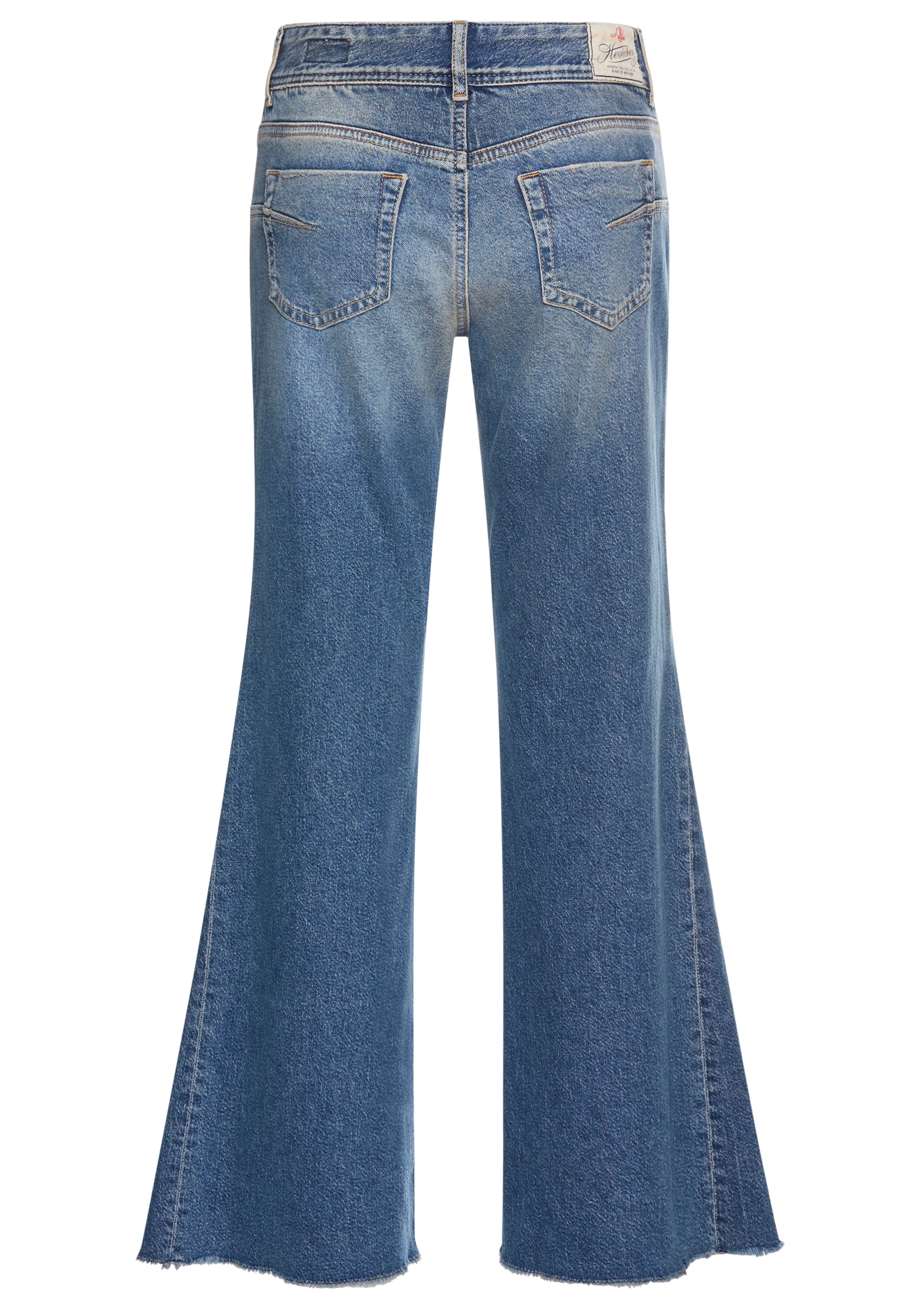 Herrlicher Jeans à 5 poches »Edna Kama Denim« Flared Fit, extra Weite