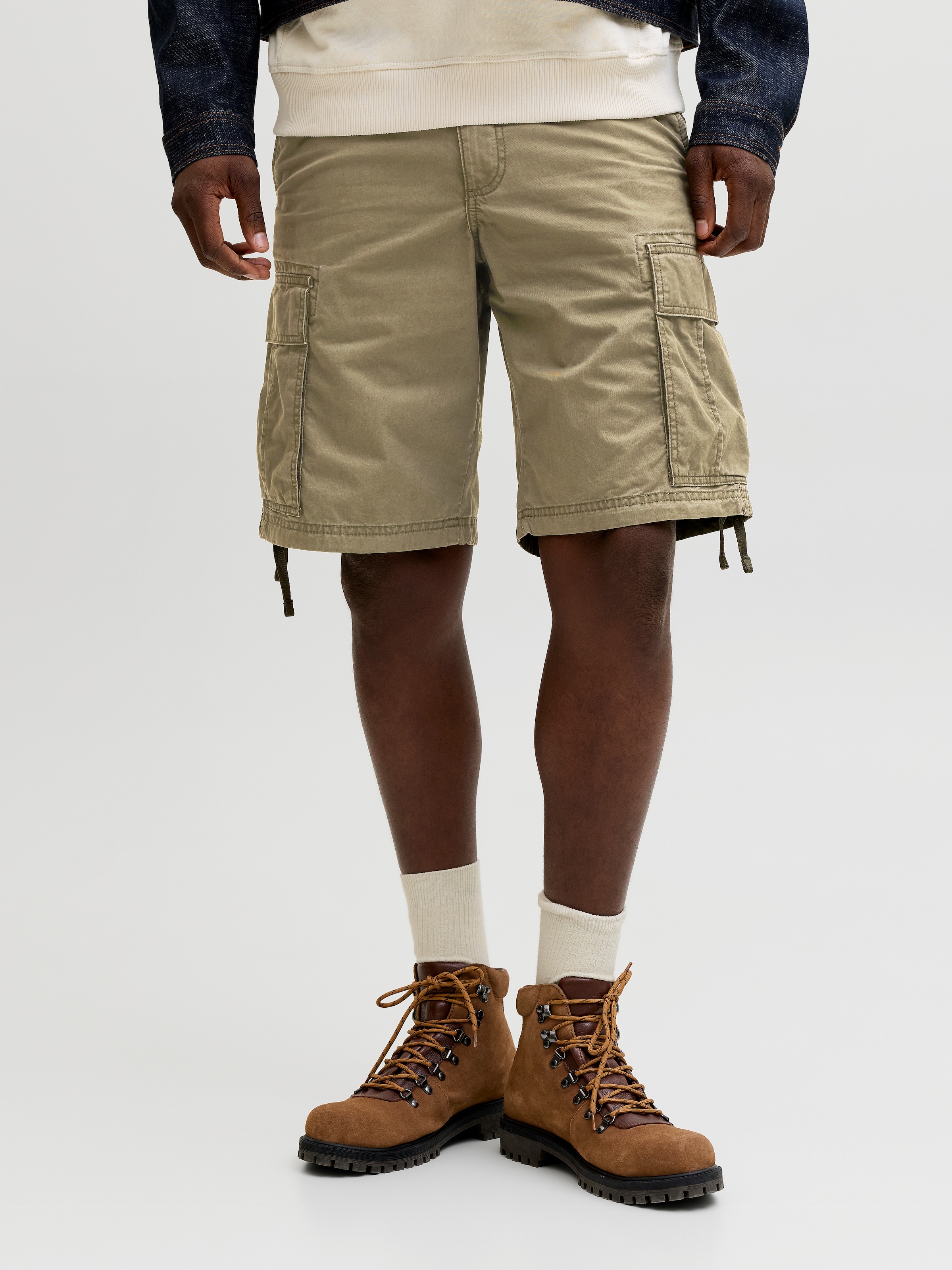 Jack & Jones Pantalon cargo »JPSTCOLE FRANK CARGO SHORT MID SN«  mit Seitentaschen