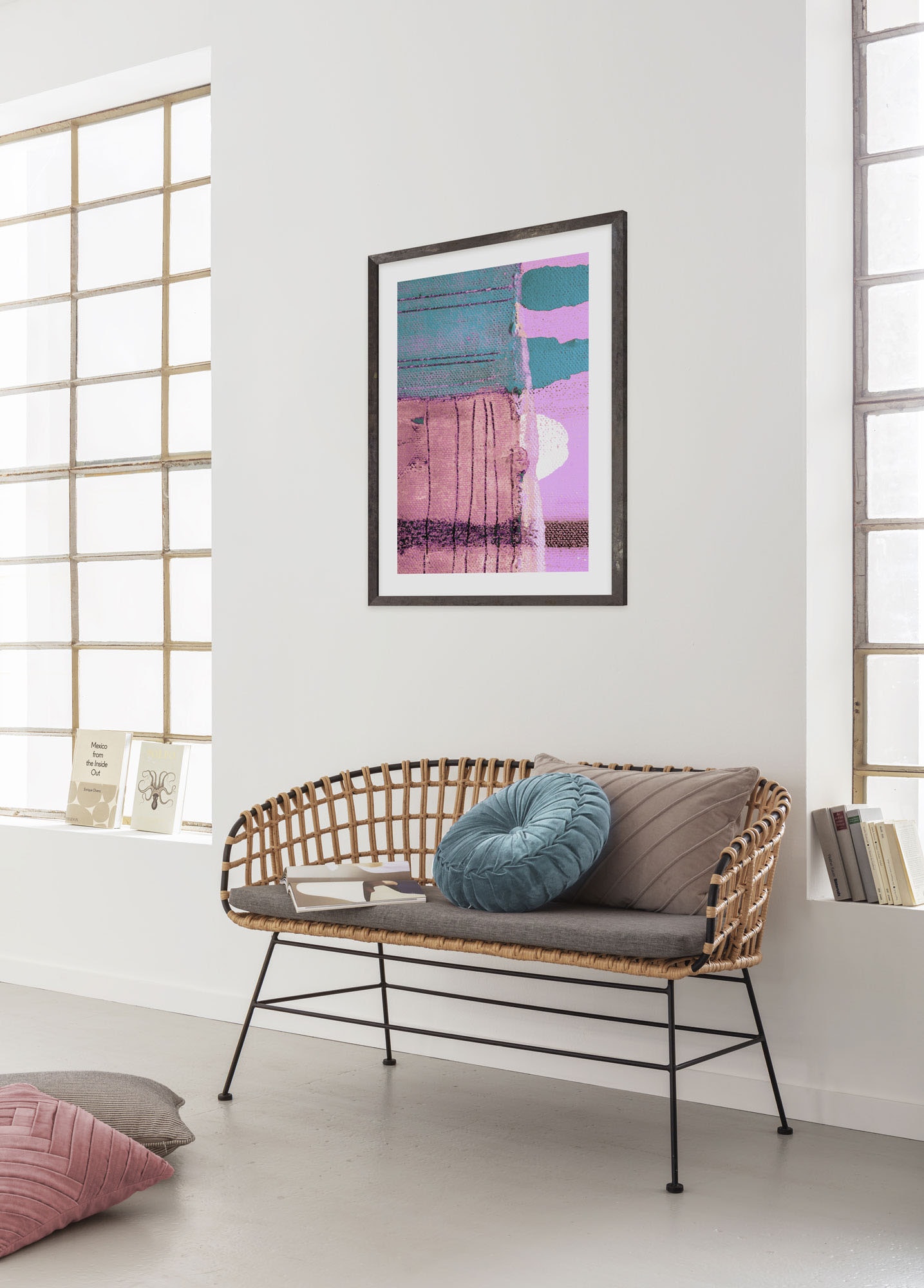 Komar Image »Pinky Allegro« Nature 1 cuis tlg. Wandbild zur Dekoration - ohne Rahmen