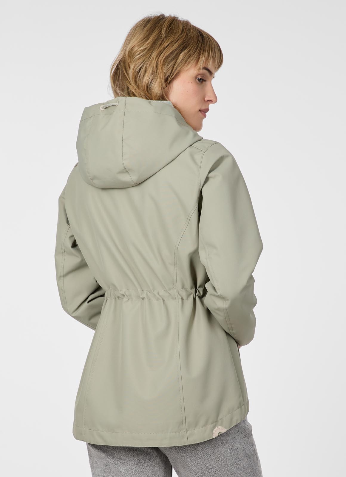 Ragwear Parka »DANKKA« mit Kapuze Mit Kordelzug, geblümtem Futter und reflektierenden Kordeln