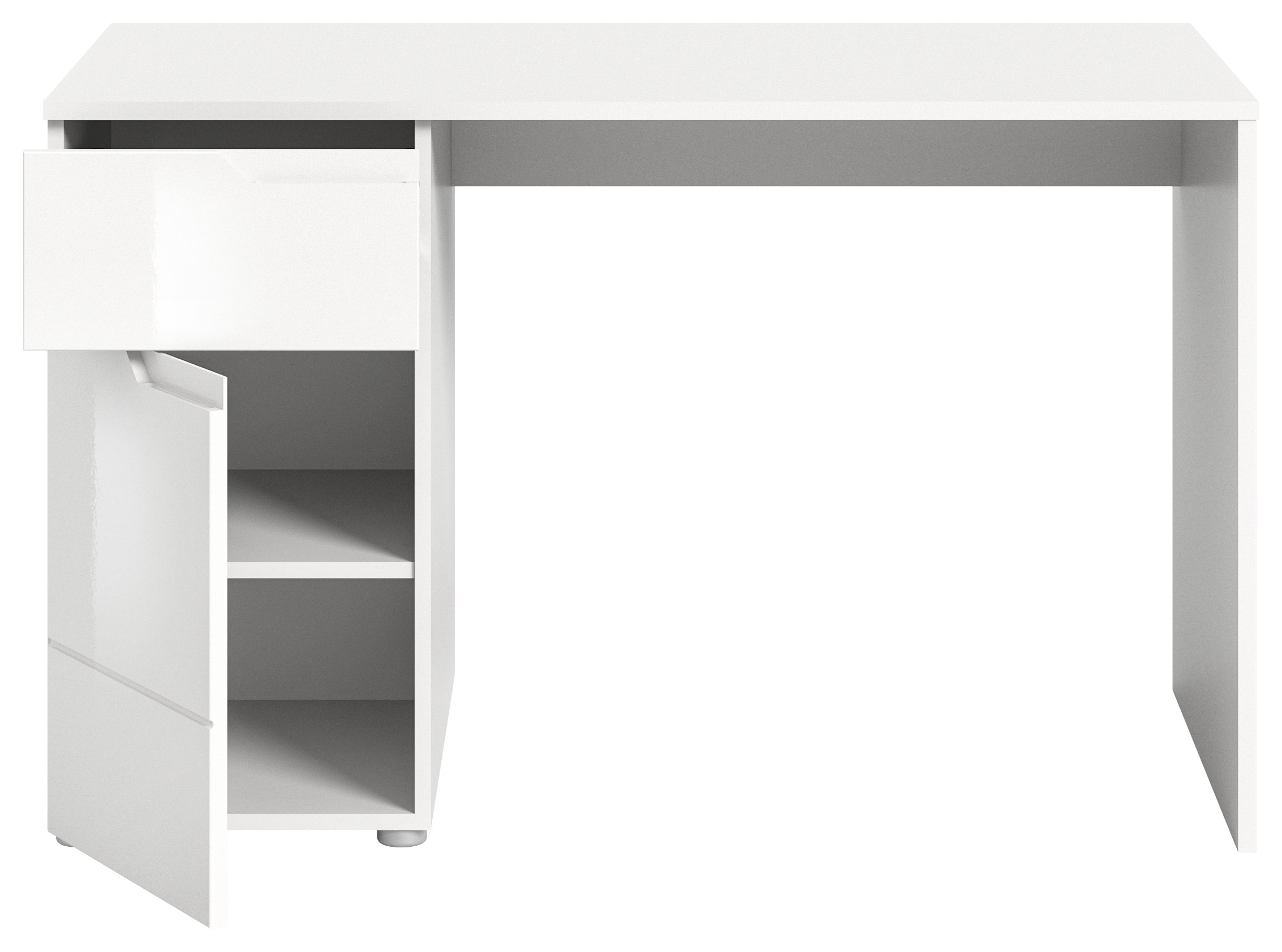 Home affaire Schreibtisch »CAPRI, 1 Schubkasten & 1Tür  inkl. eingefasster Griffmulde« Computertisch, Home-Office-Tisch, Bürotisch, Office Desk