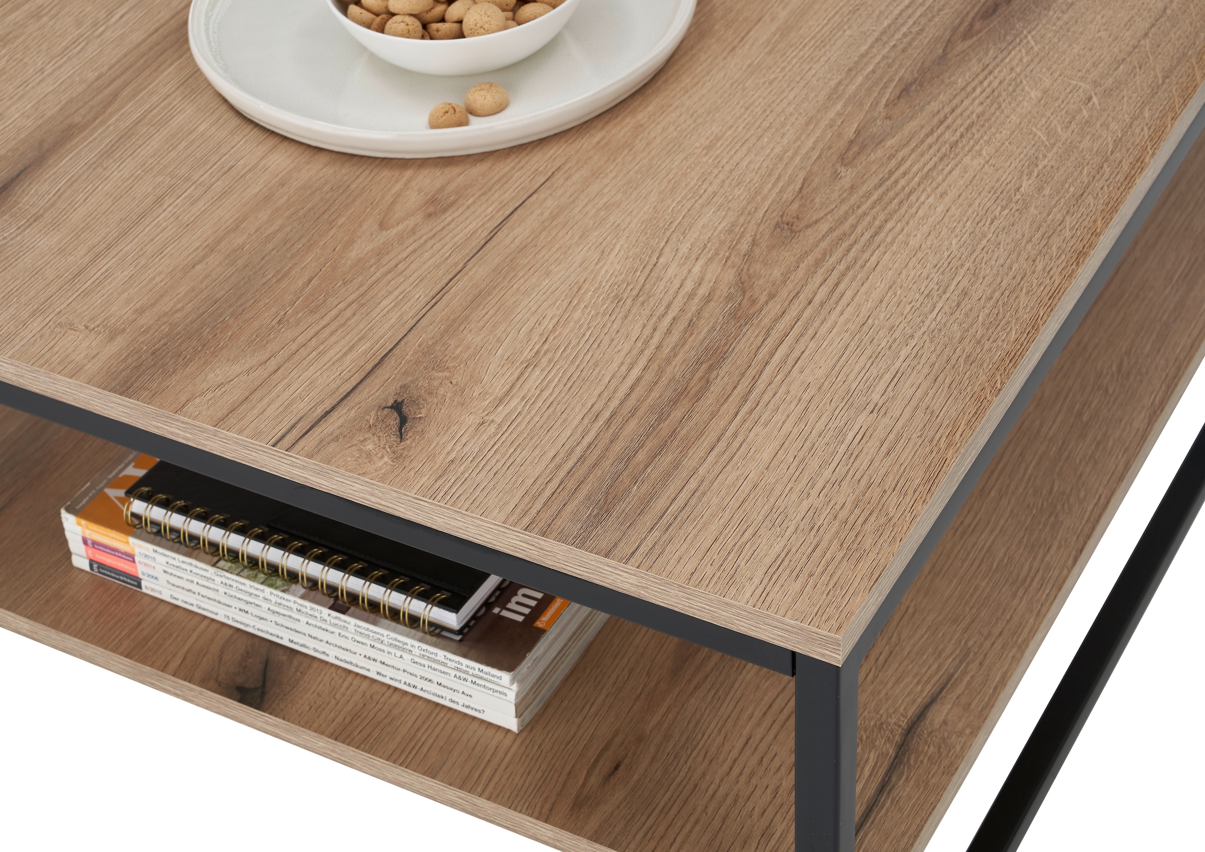 Stolkom Couchtisch »Cube Couchtisch B/H/T 75x40x75 cm« 1 Stk. tlg. pulverbeschichtet, quadratisch