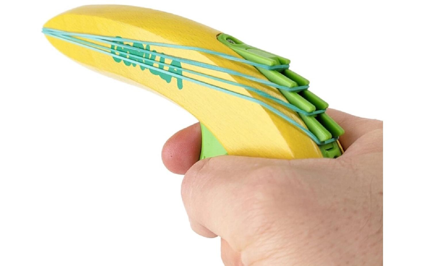   Set d'intervention de la police »Neue Freunde Gorilla« Gummiband Pistole mit Lade Automatik