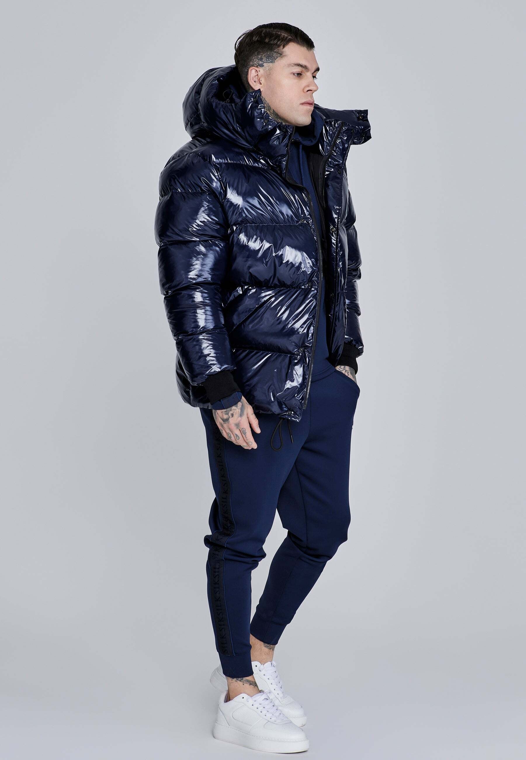 Siksilk Winterjacke »Siksilk Winterjacke High Shine Puffer Jacket«