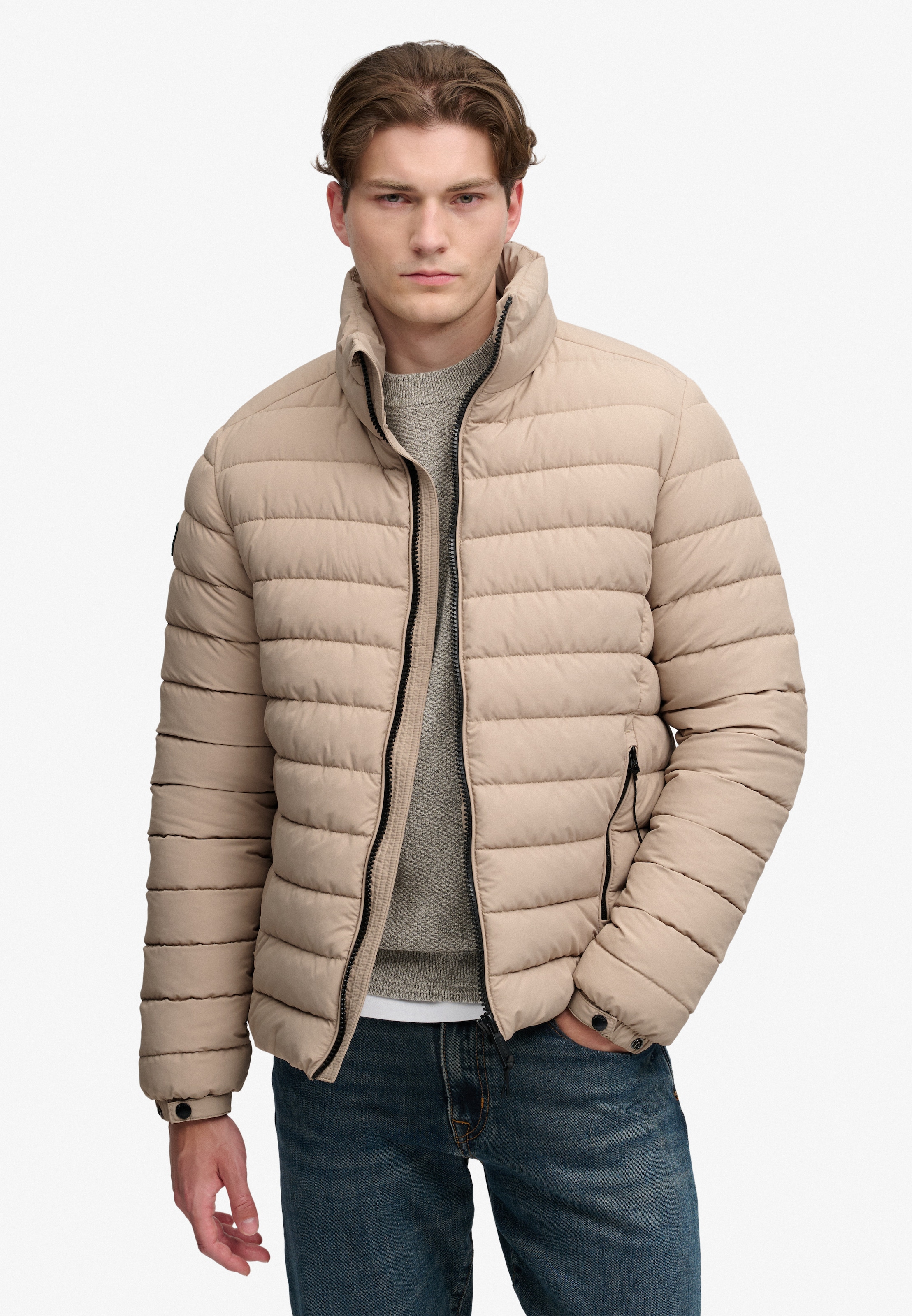 Superdry Veste matelassée »FUJI MIDWEIGHT PADDED JKT« Kunstfaser, slim fit