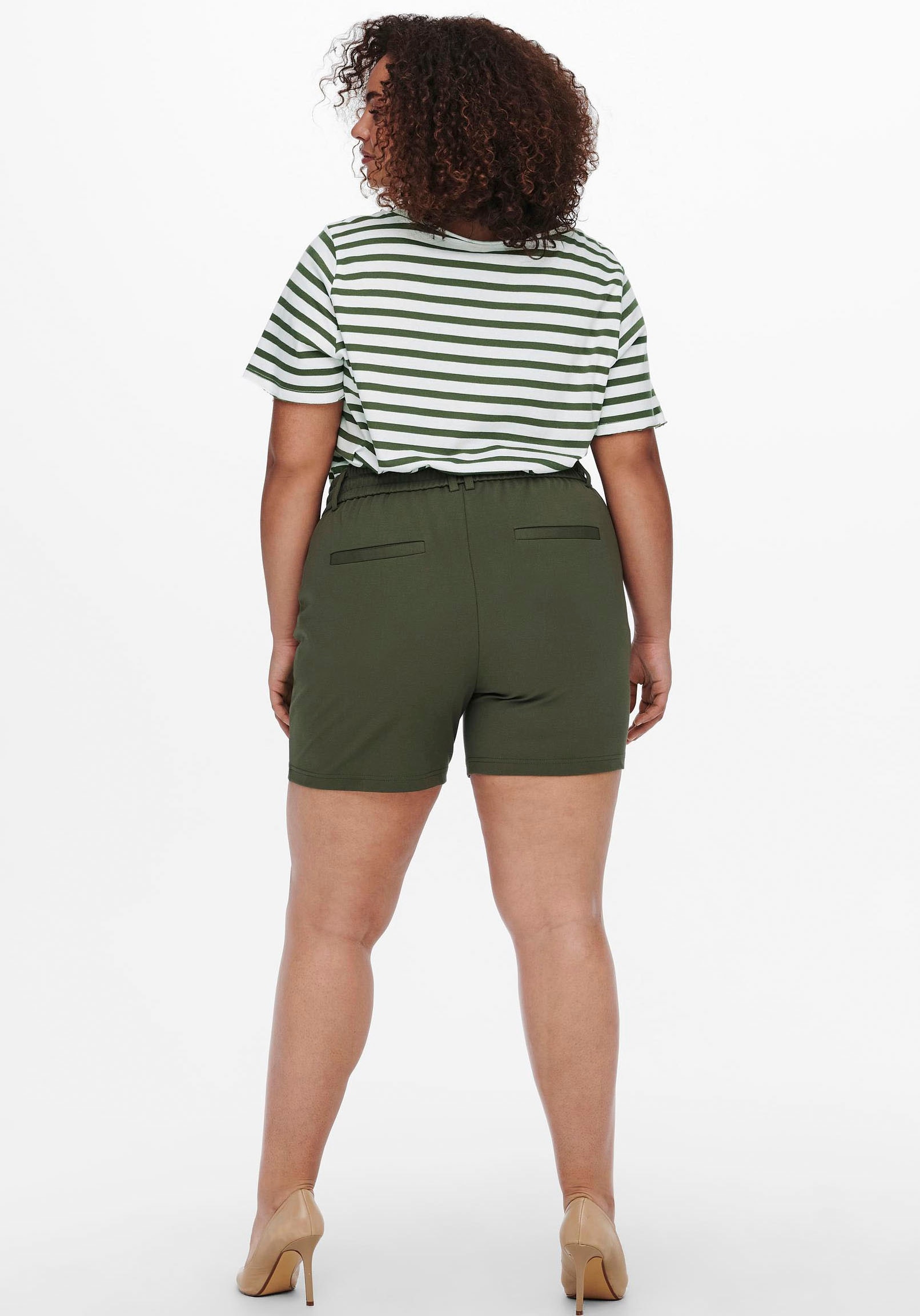 ONLY CARMAKOMA Shorts »CARGOLDTRASH LIFE EASY SHORTS JRS«