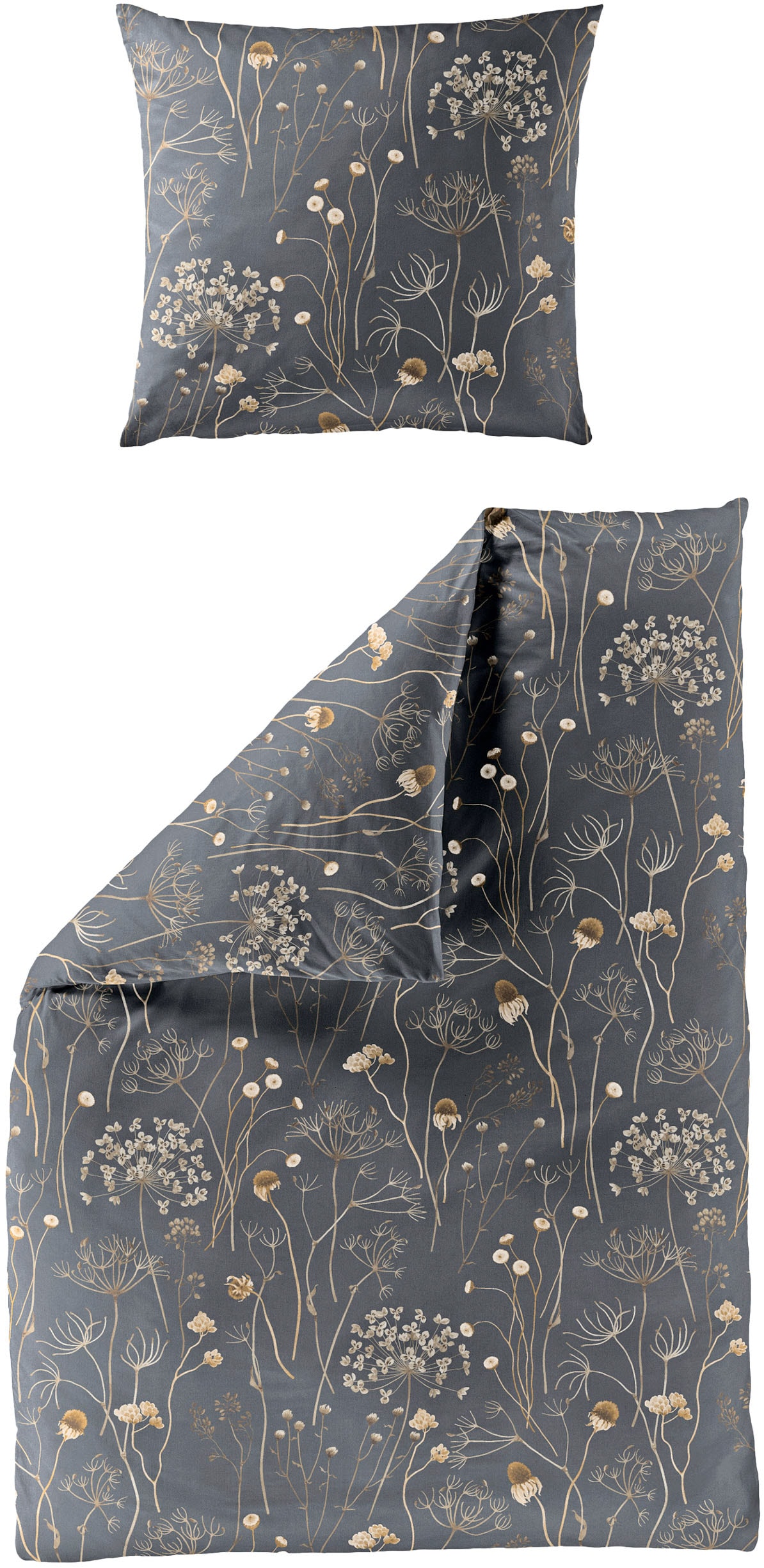 BIERBAUM Linge de lit »4140« 2 cuis tlg. Biber, 100 % Baumwolle, pflegeleicht, kuschelig weich
