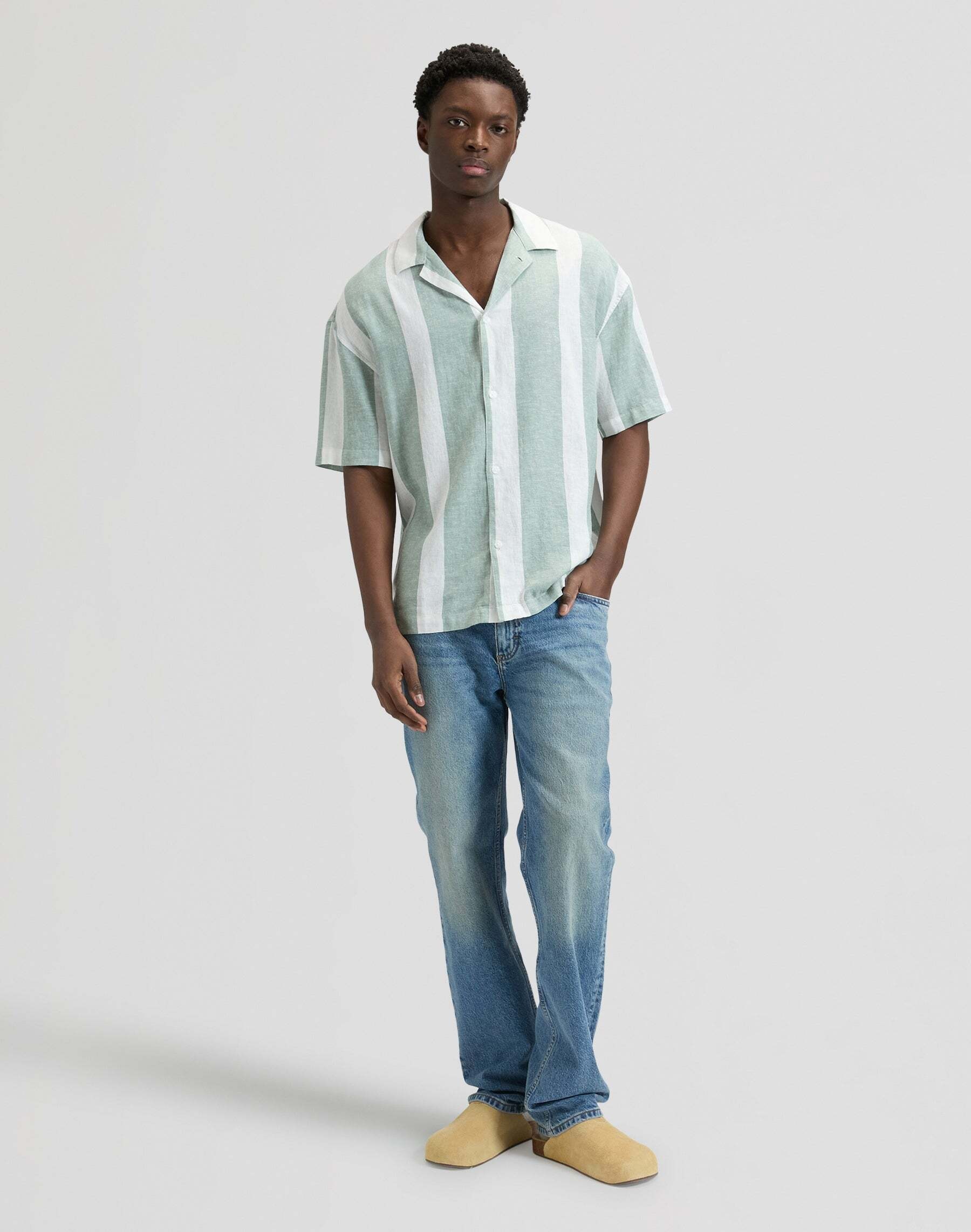 Lee® Chemise en lin »Lee Leinenhemd Rlx Resort«