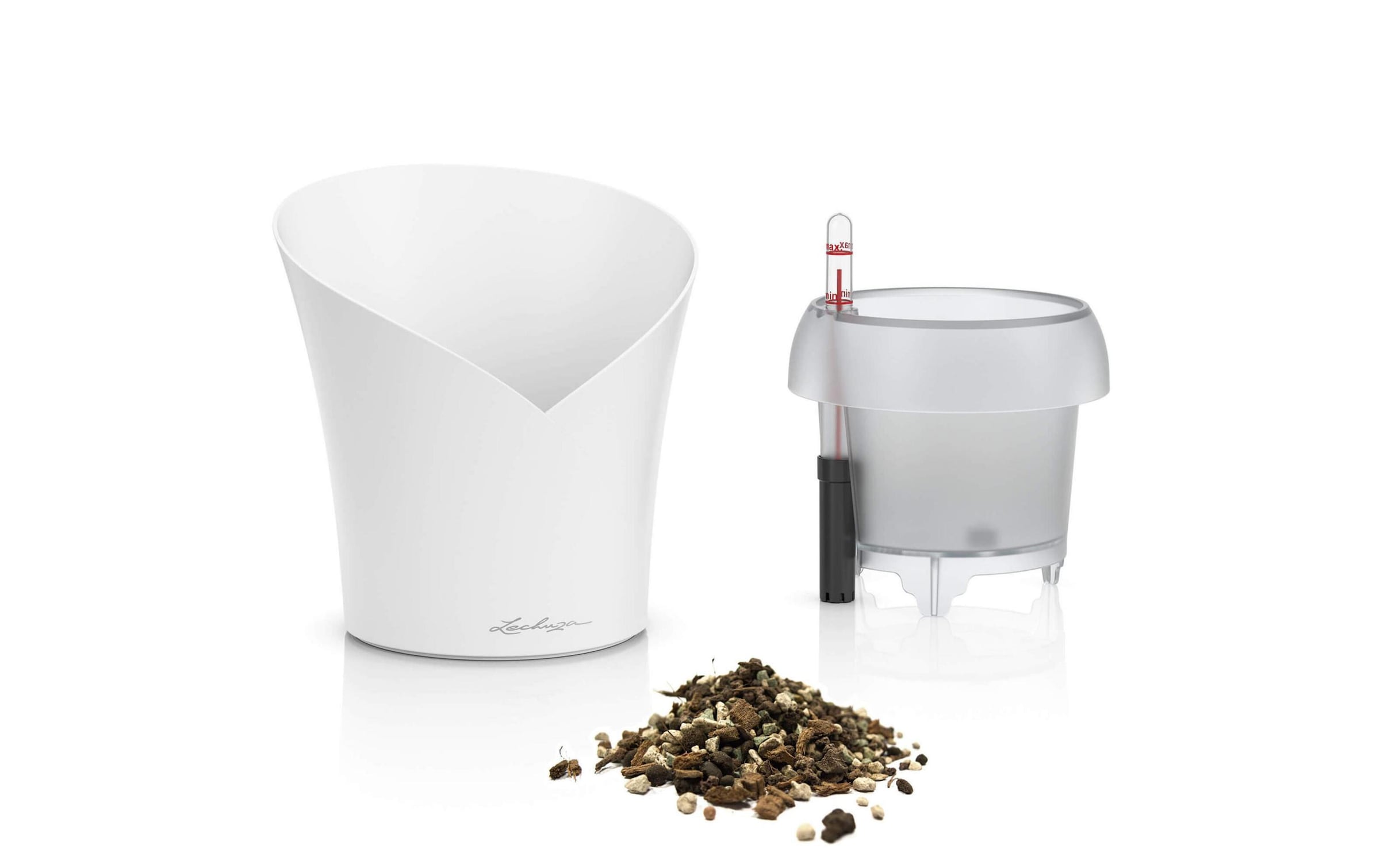   Blumentopf »Lechuza Blumentopf ORCHIDEA Schwarz« Material: Polypropylen