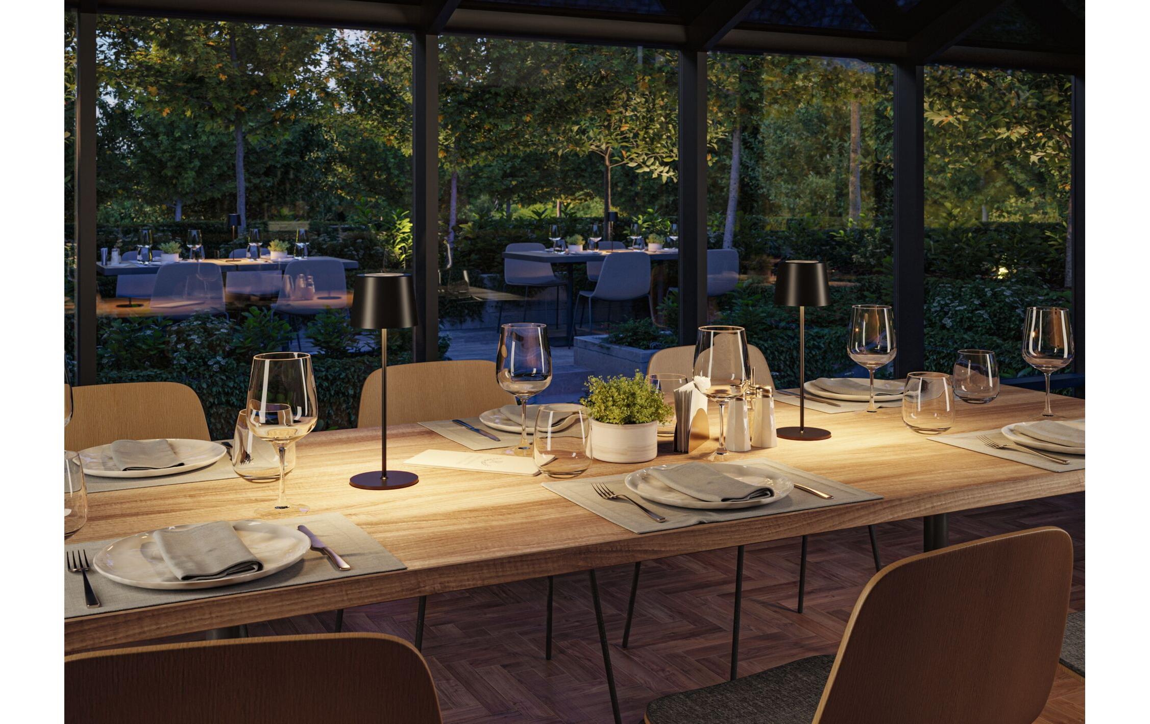 Paulmann LED Aussen-Tischleuchte »Akkuleuchte Gilo IP44 dimmbar« 1 Stk. Warmweiss