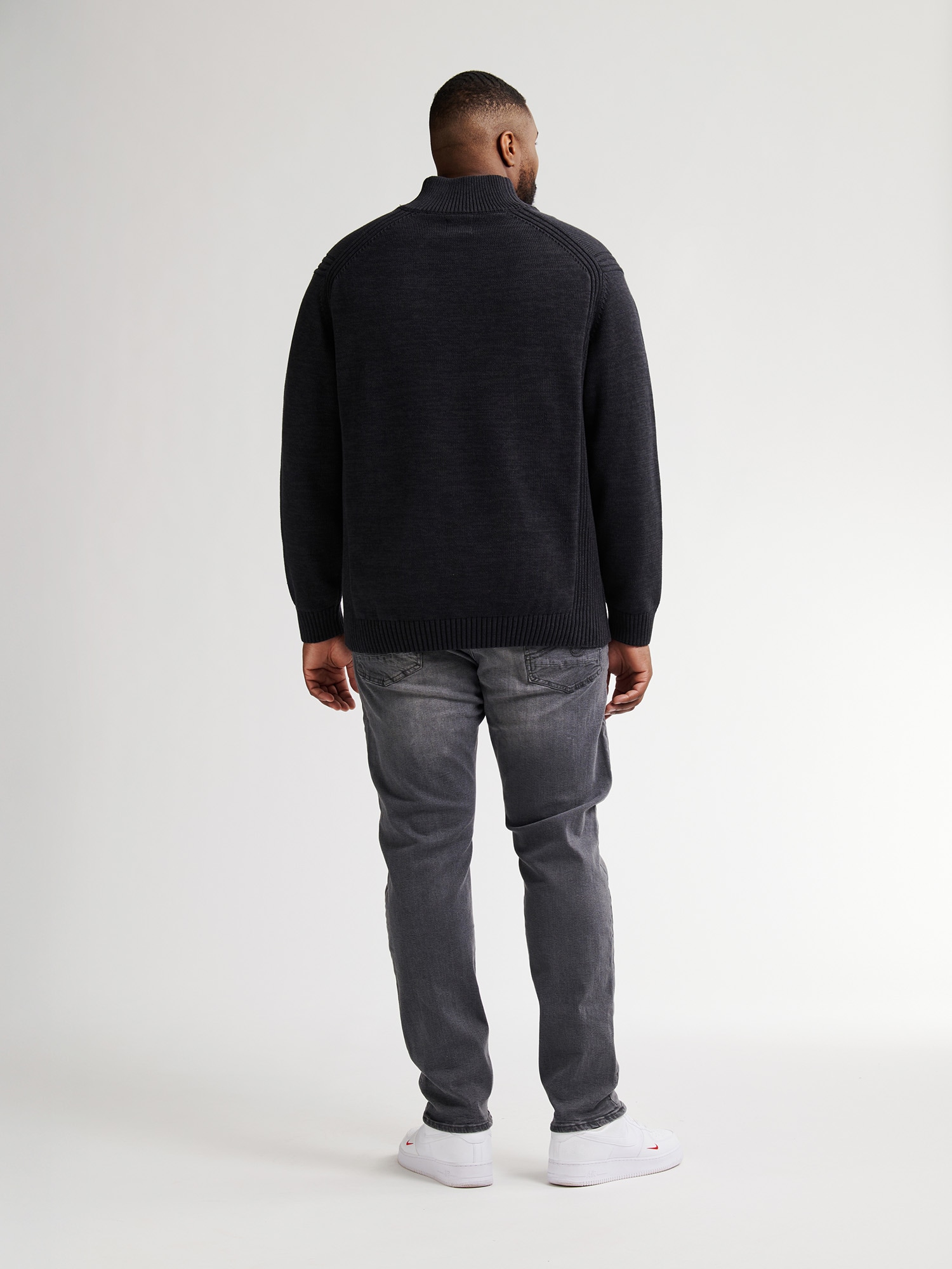 Petrol Industries Pull en tricot mit Rippbündchen