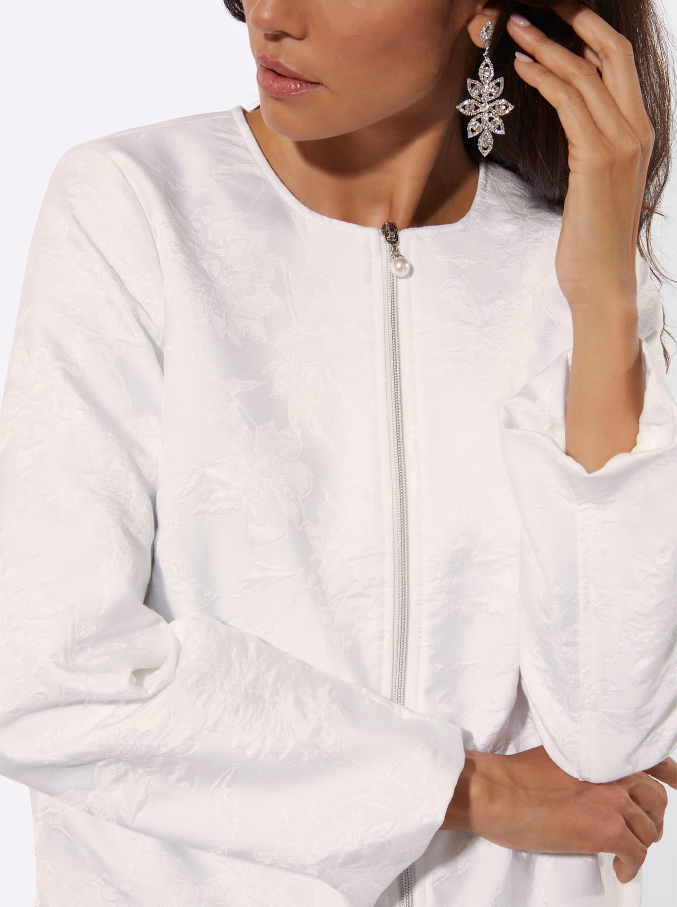 creation L Veste chemisier