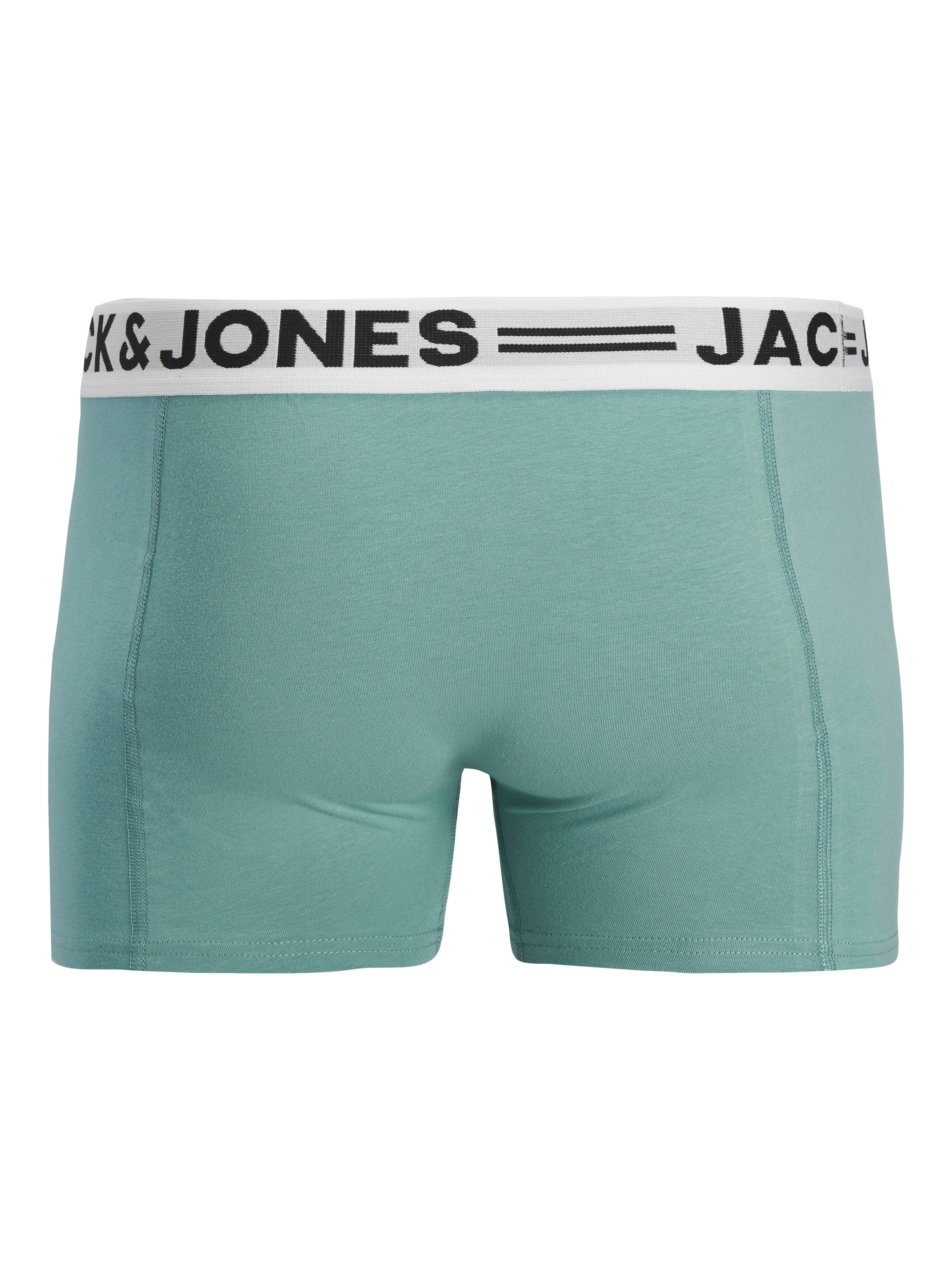Jack & Jones Boxer »Sense Trunks« Packung, 3er-Pack, 3 cuis Baumwollmischung, elastisches Bündchen