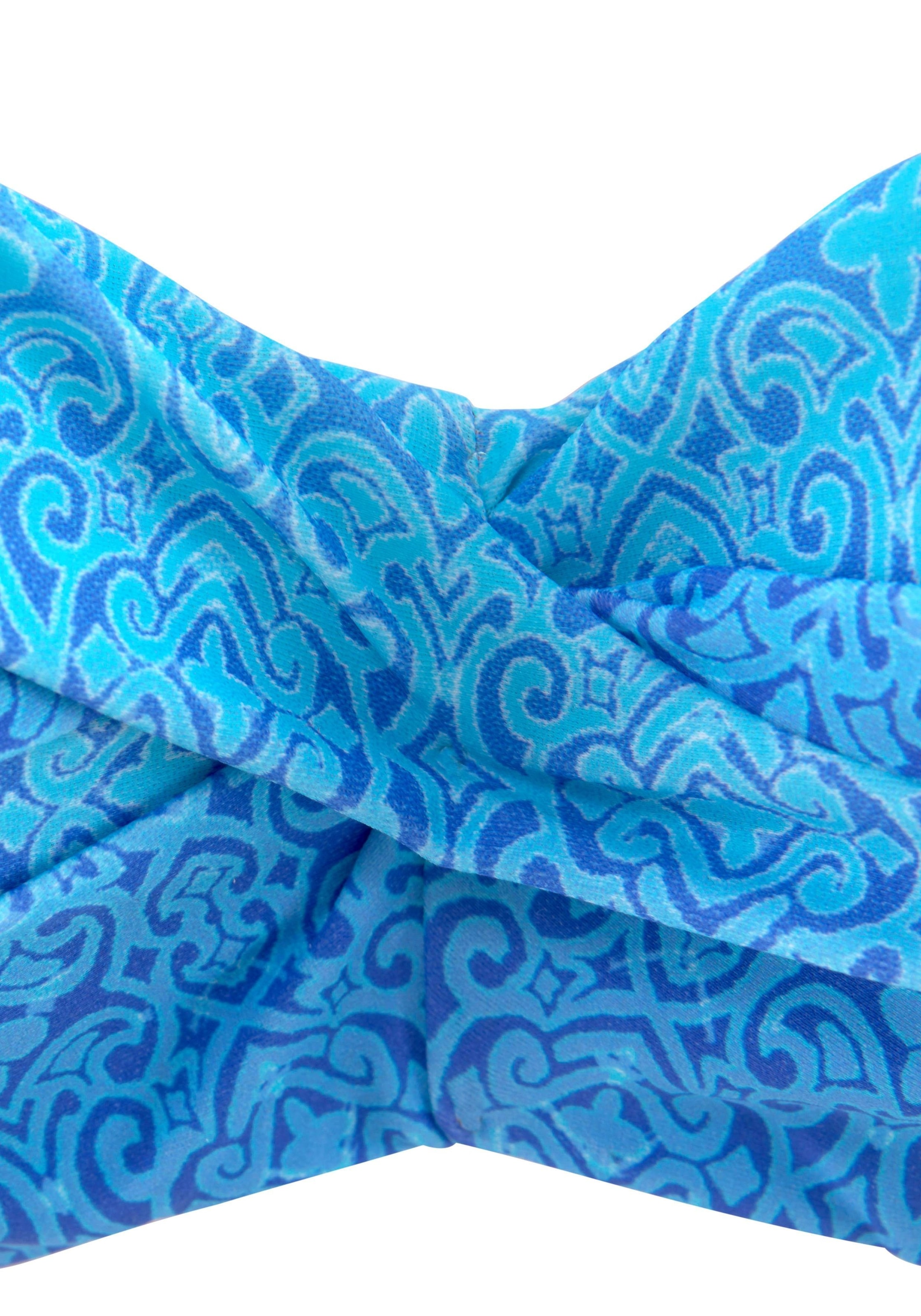 LASCANA Bügel-Bandeau-Bikini mit Farbverlauf