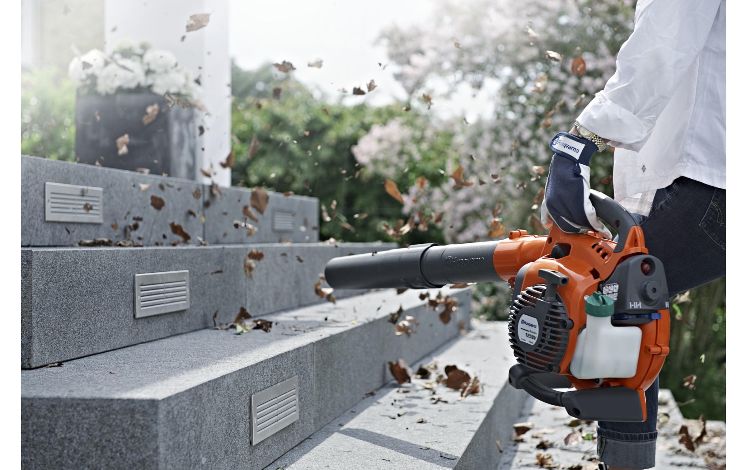 Husqvarna Souffleur de feuilles à essence »125BVX« Effizientes, handgeführtes Laubblasgerät