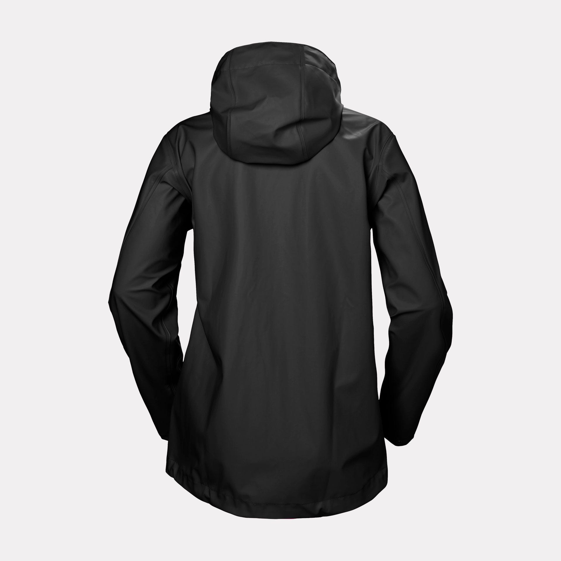 Helly Hansen Veste de pluie »W MOSS JACKET« avec capuche avec col montant, coupe-vent, tissu PU imperméable
