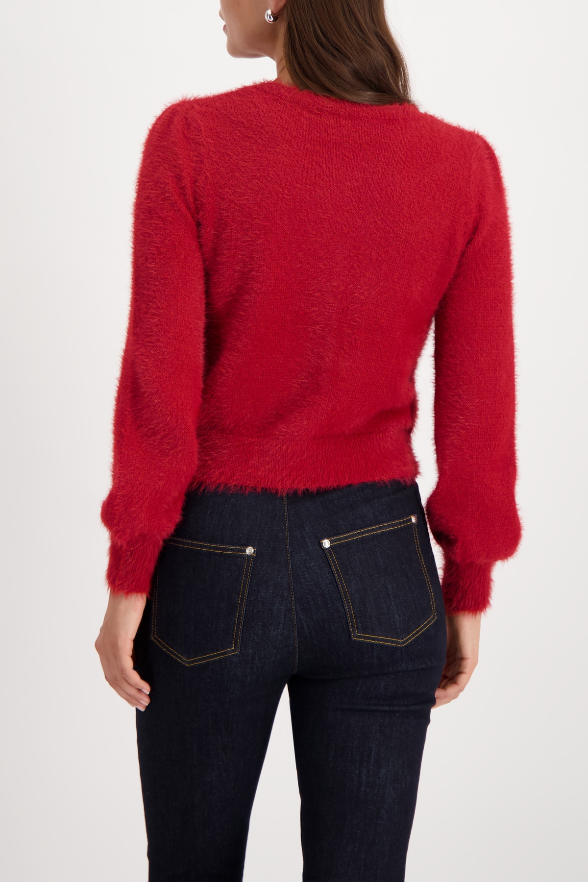 Monari Veste en tricot Regular fit mit Rundhalsausschnitt